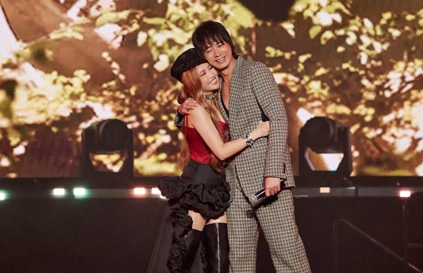 最末場演出，A-Lin邀來信（蘇見信）跨刀助陣。（众悅娛樂提供）