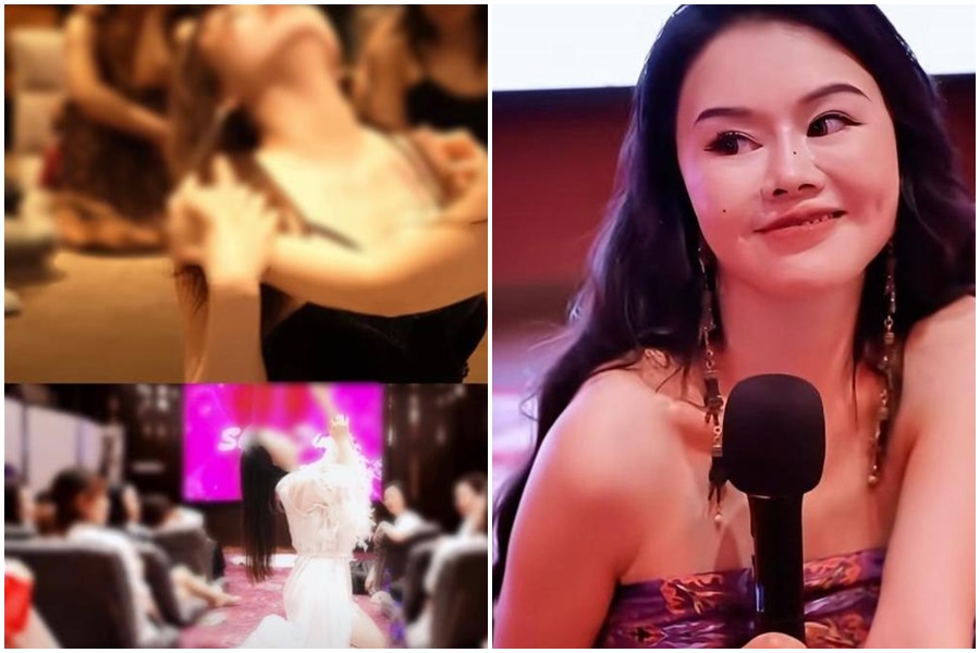 自封「中國性商教母」的網紅周媛被前員工出面爆料。（翻攝自微博）