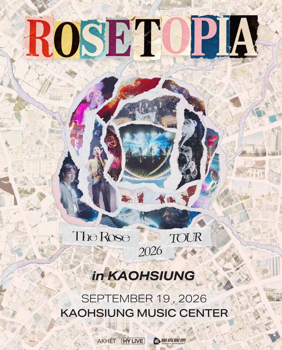 The Rose期待與台灣歌迷再度大合唱。（華貴娛樂提供）