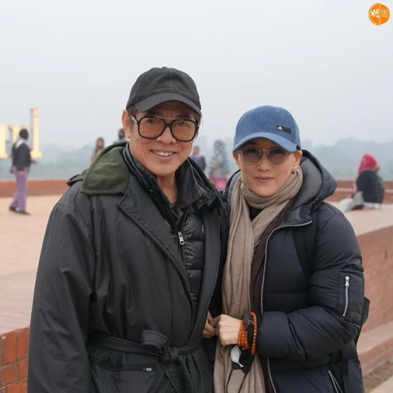 利智為愛息影,與李連杰祕戀11年後在美國成婚。(翻攝自李連杰IG)