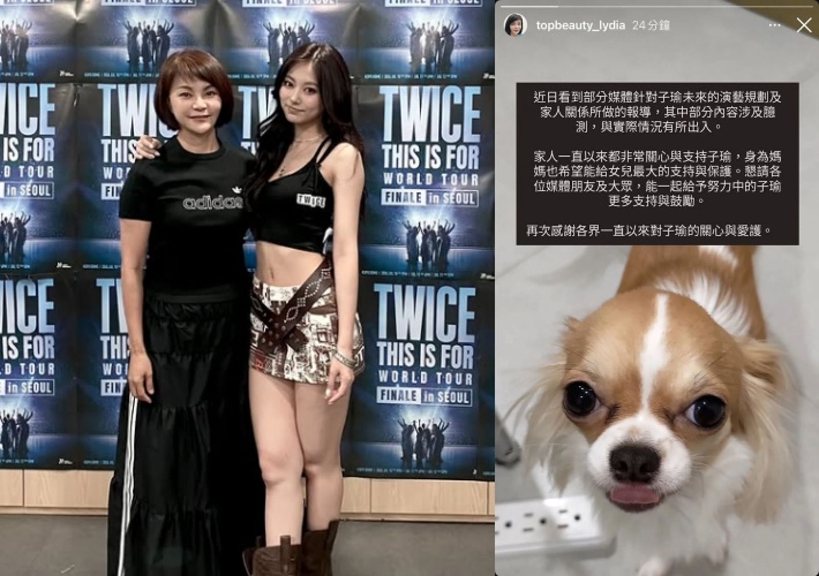子瑜單飛掀家鬥/合約將滿爆「家族內鬥」!傳堂哥與母親爭單飛版圖 子瑜媽首度發聲了