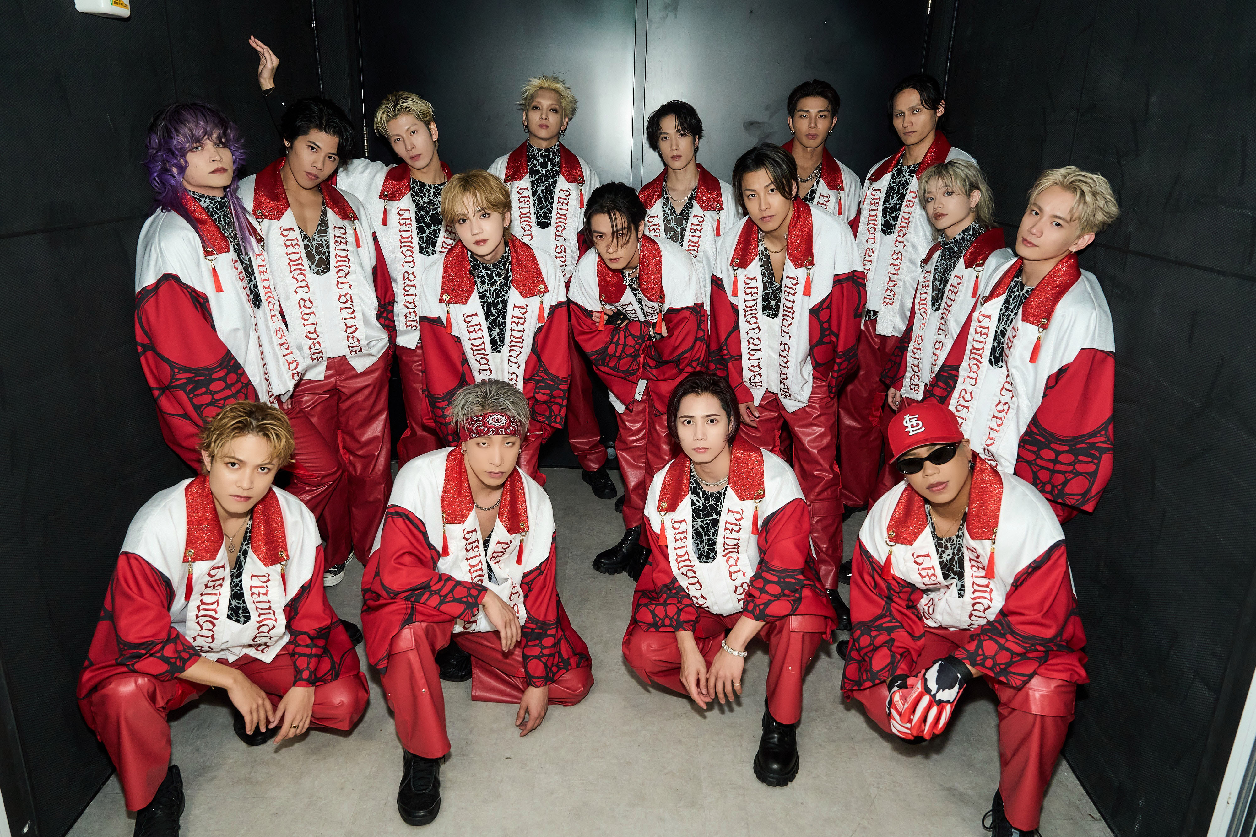 日本男團「THE RAMPAGE from 放浪一族」今日在台舉辦演唱會「PRIMAL SPIDER～Borderless Threads～」，是他們第一次的海外專場。（LDH 愛夢悅提供）