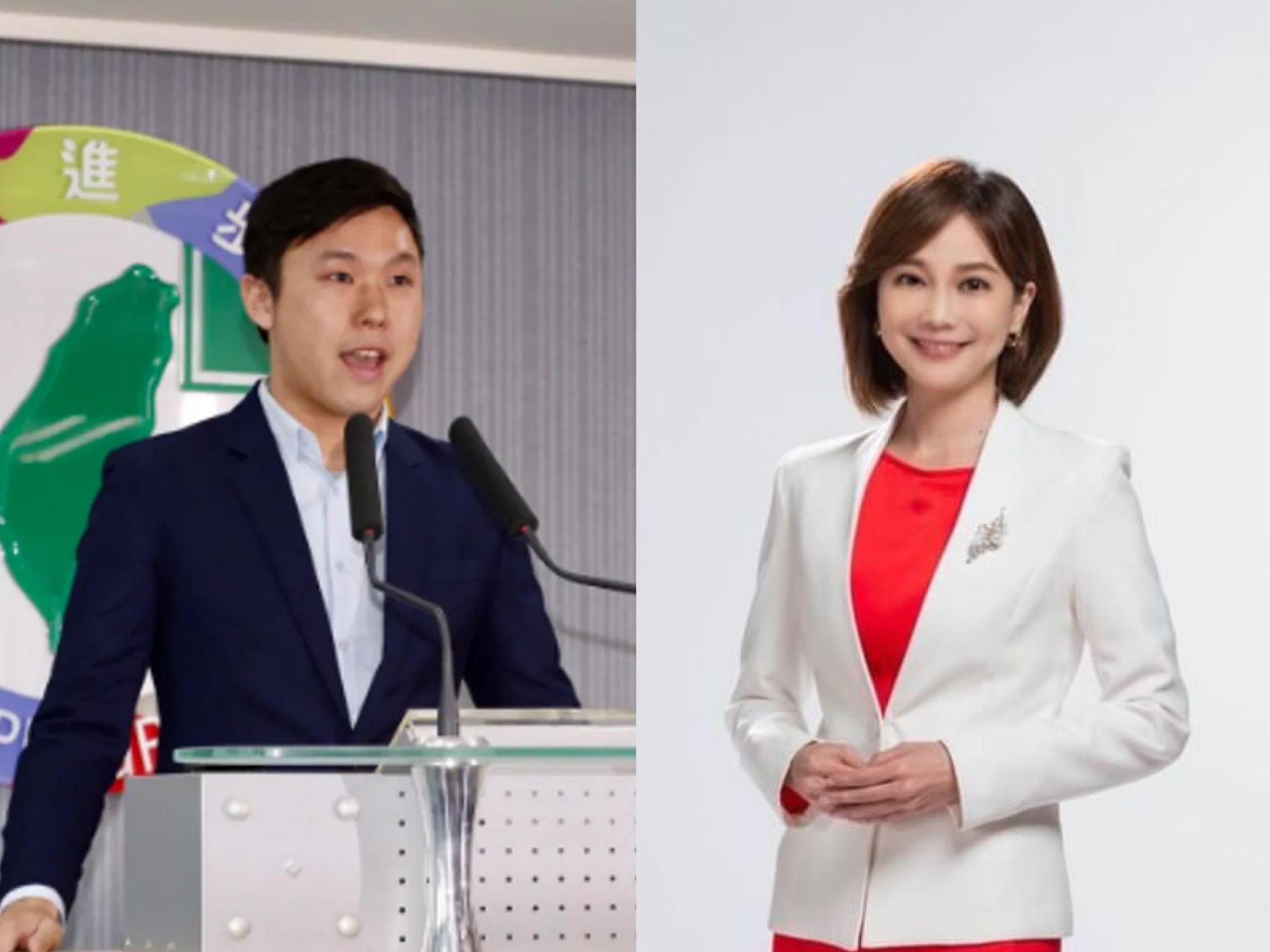本刊掌握,賴清德的總統府發言人內定由現任民進黨國際部主任李問,以及賴清德總統競選團隊發言人郭雅慧出任。(民進黨、賴清德總統競選團隊提供)