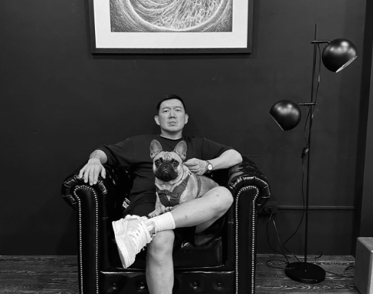 杜汶澤移居台灣有投票權。（取自杜汶澤臉書）