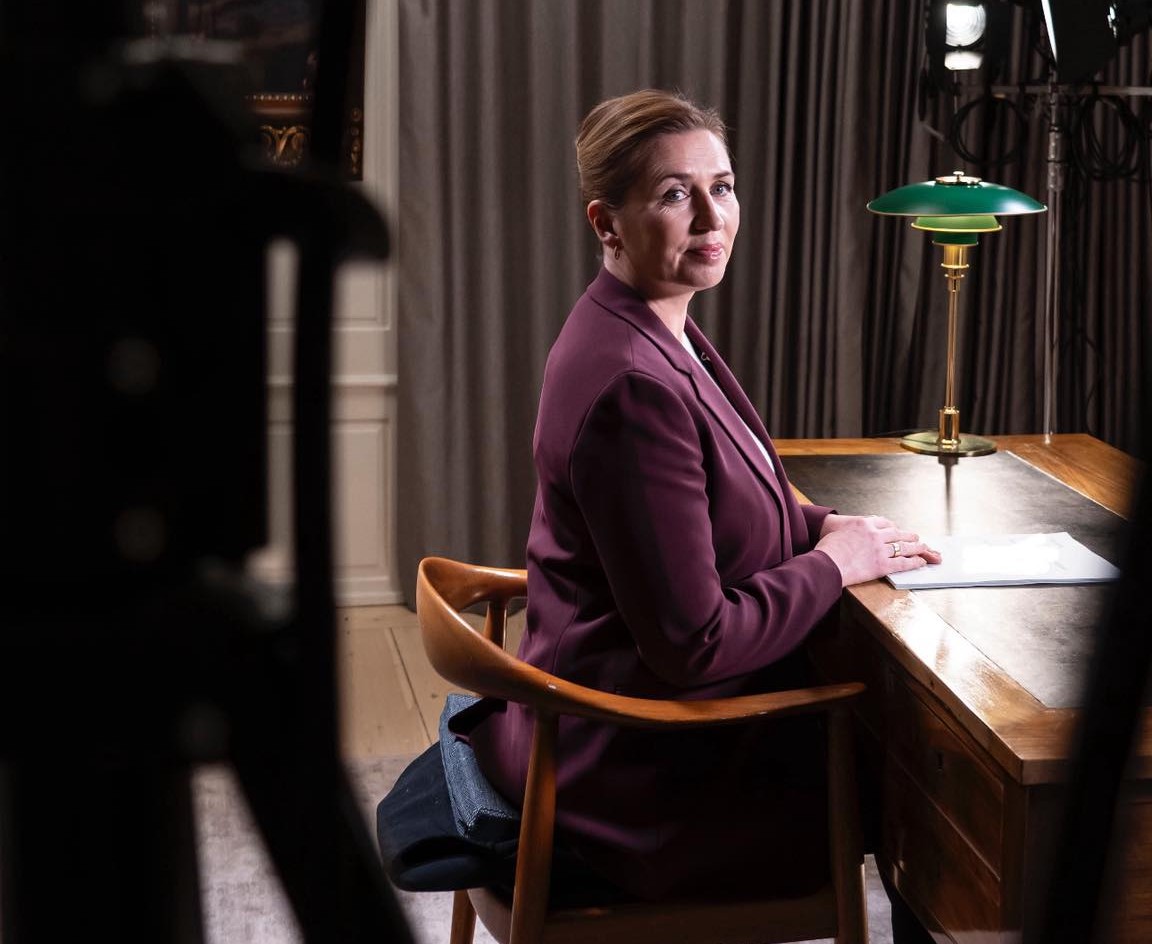 丹麥總理佛瑞德里克森表示，當美國總統川普喊要得到格陵蘭時，就應認真對待，更重申格陵蘭並不想要成為美國的一部分。（翻攝自臉書@Mette Frederiksen）