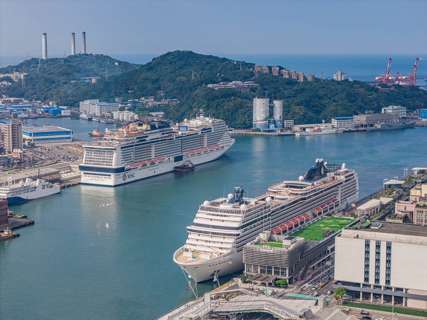 MSC地中海郵輪，夏季旅展搶先開賣MSC榮耀號基隆出發的全新航次。（MSC 地中海郵輪提供）