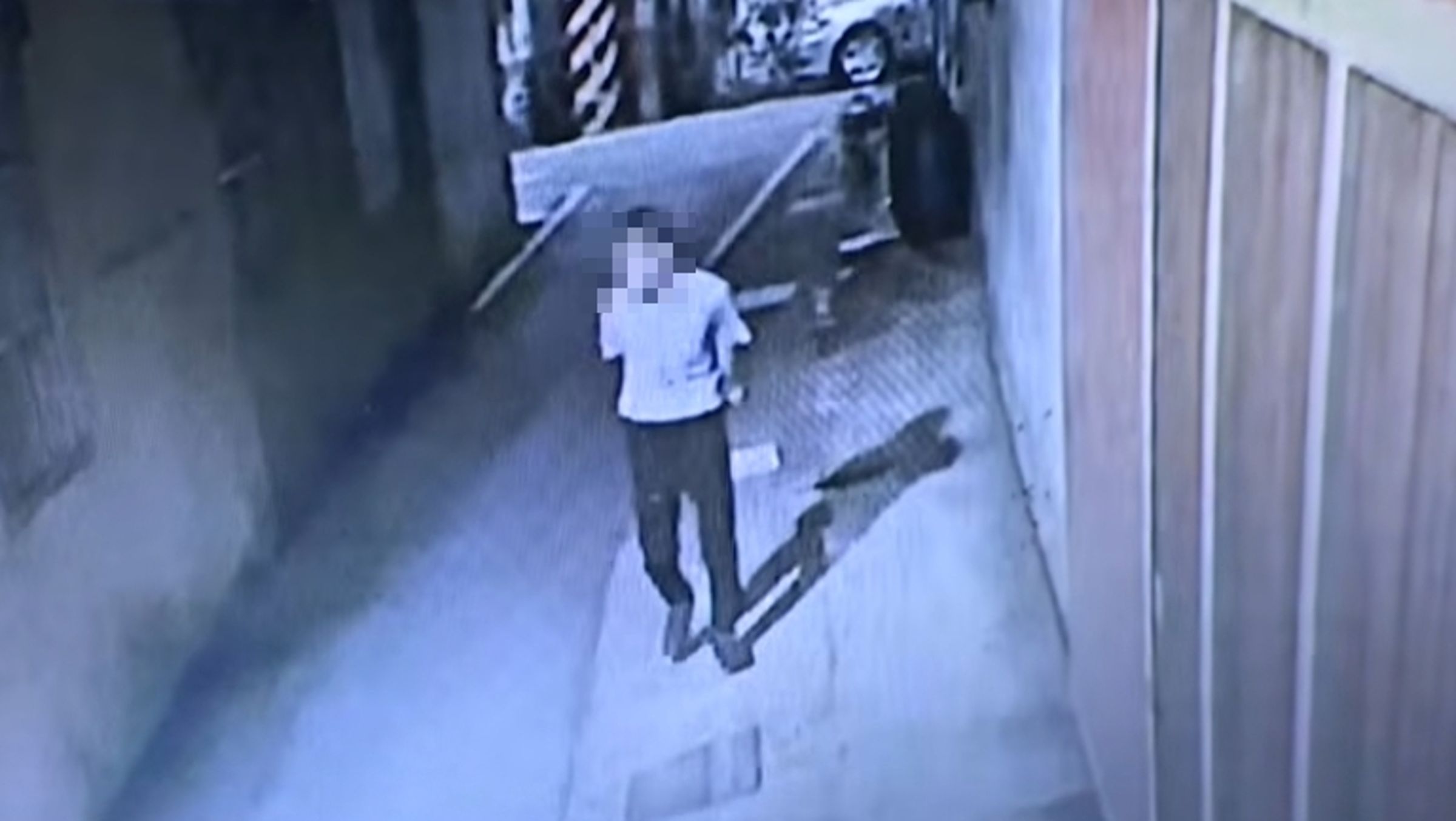 桃園八德一名25歲女子遭36歲林姓男子尾隨回家後殺害，引發輿論譁然。（翻攝畫面）