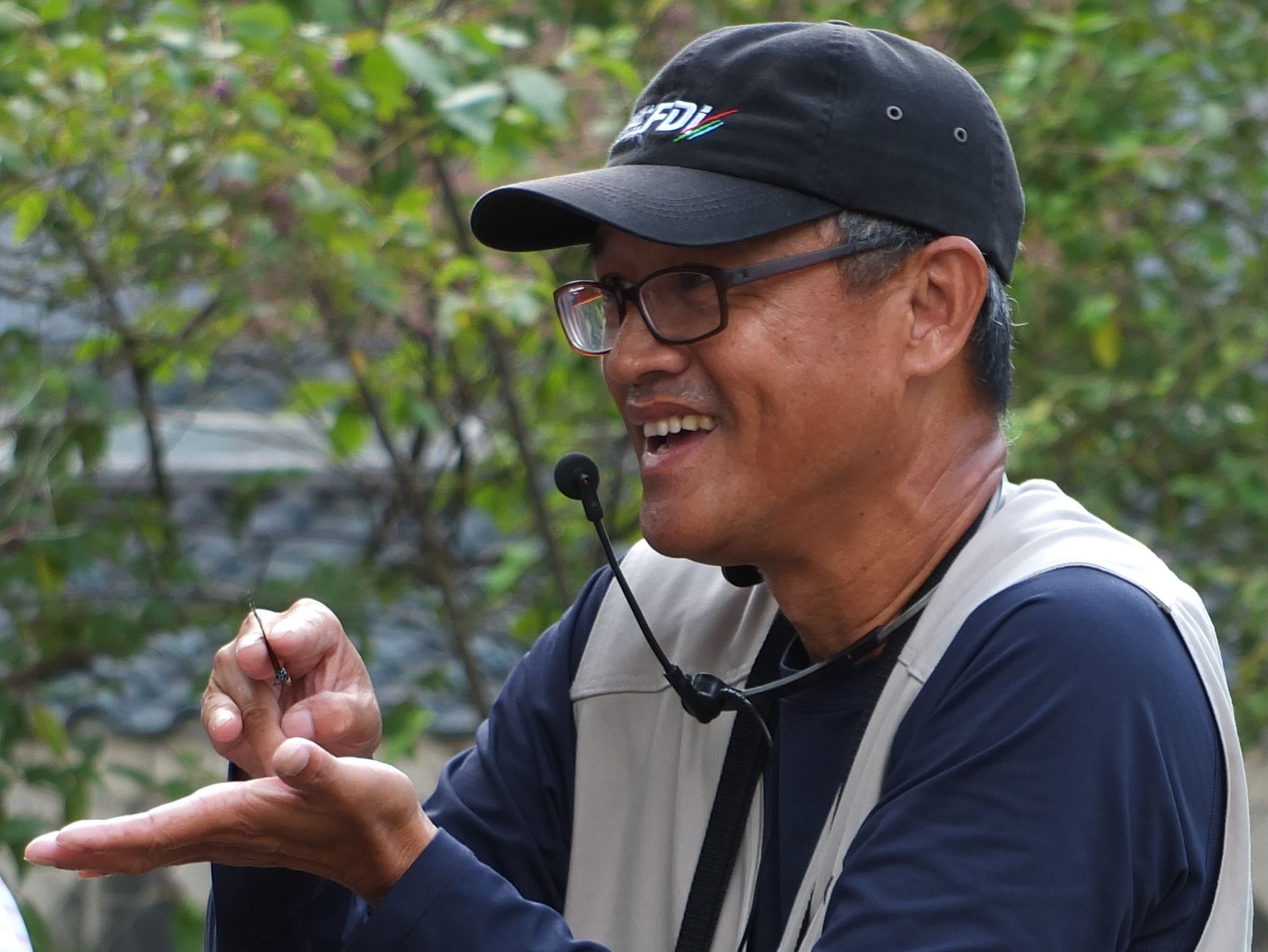 沈錦豐在生前致力於保護老鷹及其他鳥類，並拍攝多部紀錄片，長期貢獻生態界。（翻攝沈錦豐臉書）