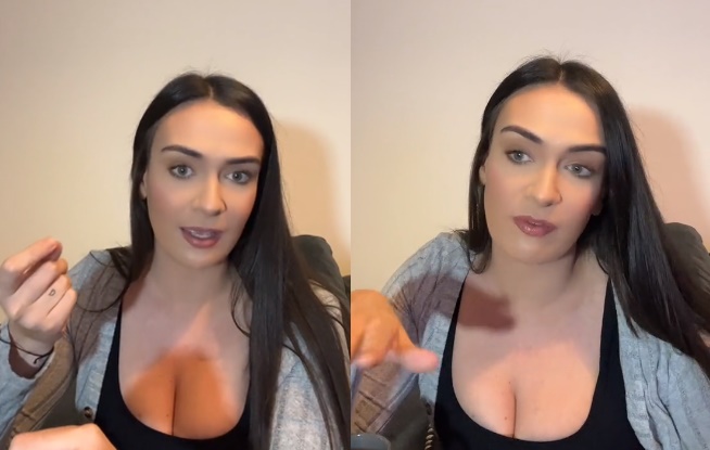 凱蒂分享自己和未婚夫丹尼相識、交往過程。（翻攝自TikTok@TikTok）