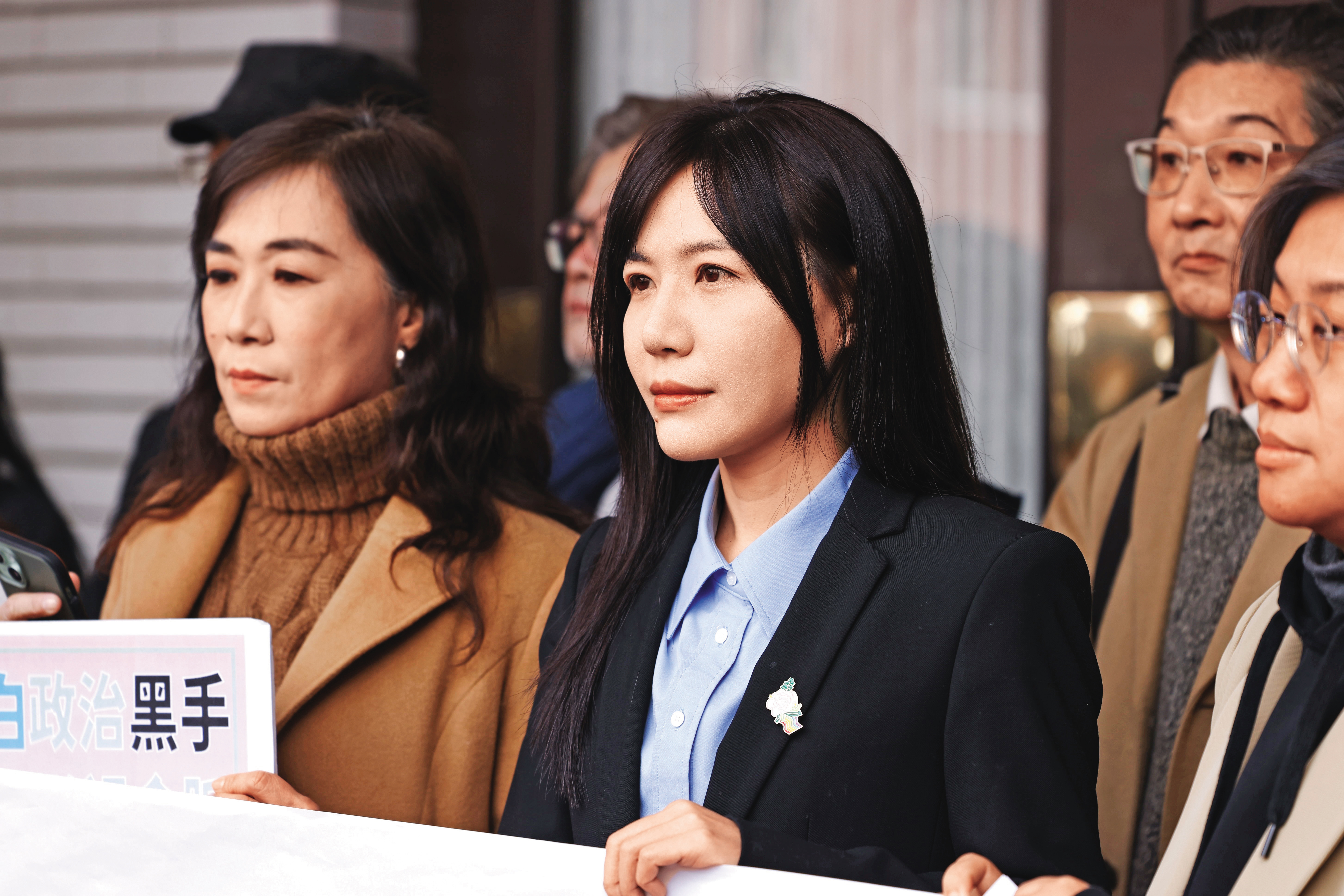 吳沛憶被藍營列入以罷制罷行列,引來地方聲援。