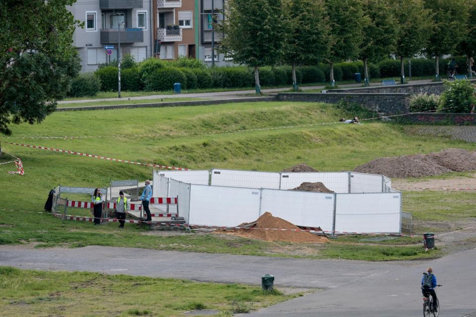 科隆今進行自第二次世界大戰結束以來最大規模的疏散行動。（翻攝自X @KeepingKen）