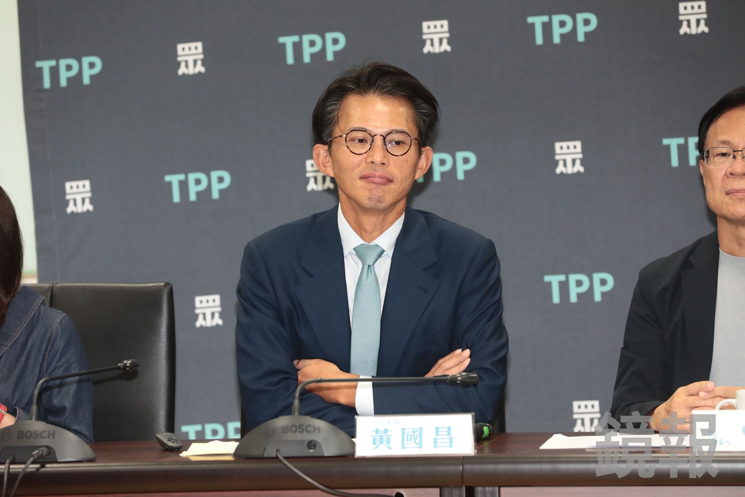 針對本刊報導狗仔帳房、掌管凱思國際金流與人事的核心人物李光昕已經離境,黃國昌回應了。(鏡報林煒凱)