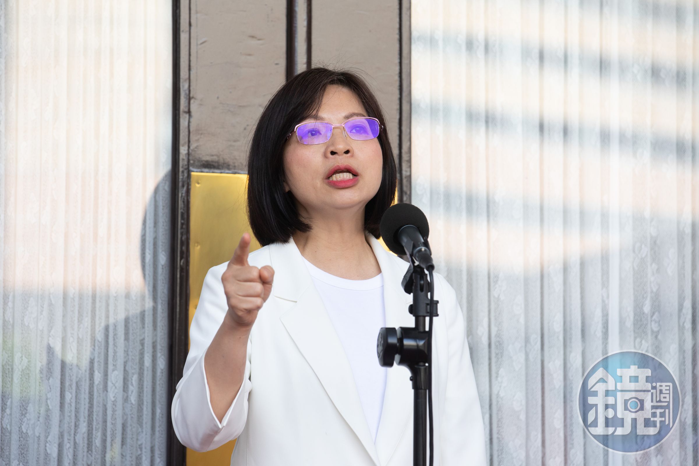 林淑芬開轟柯建銘沒收黨團會議的討論,還恐嚇威脅不遵守就處分或開除。(本刊資料照)