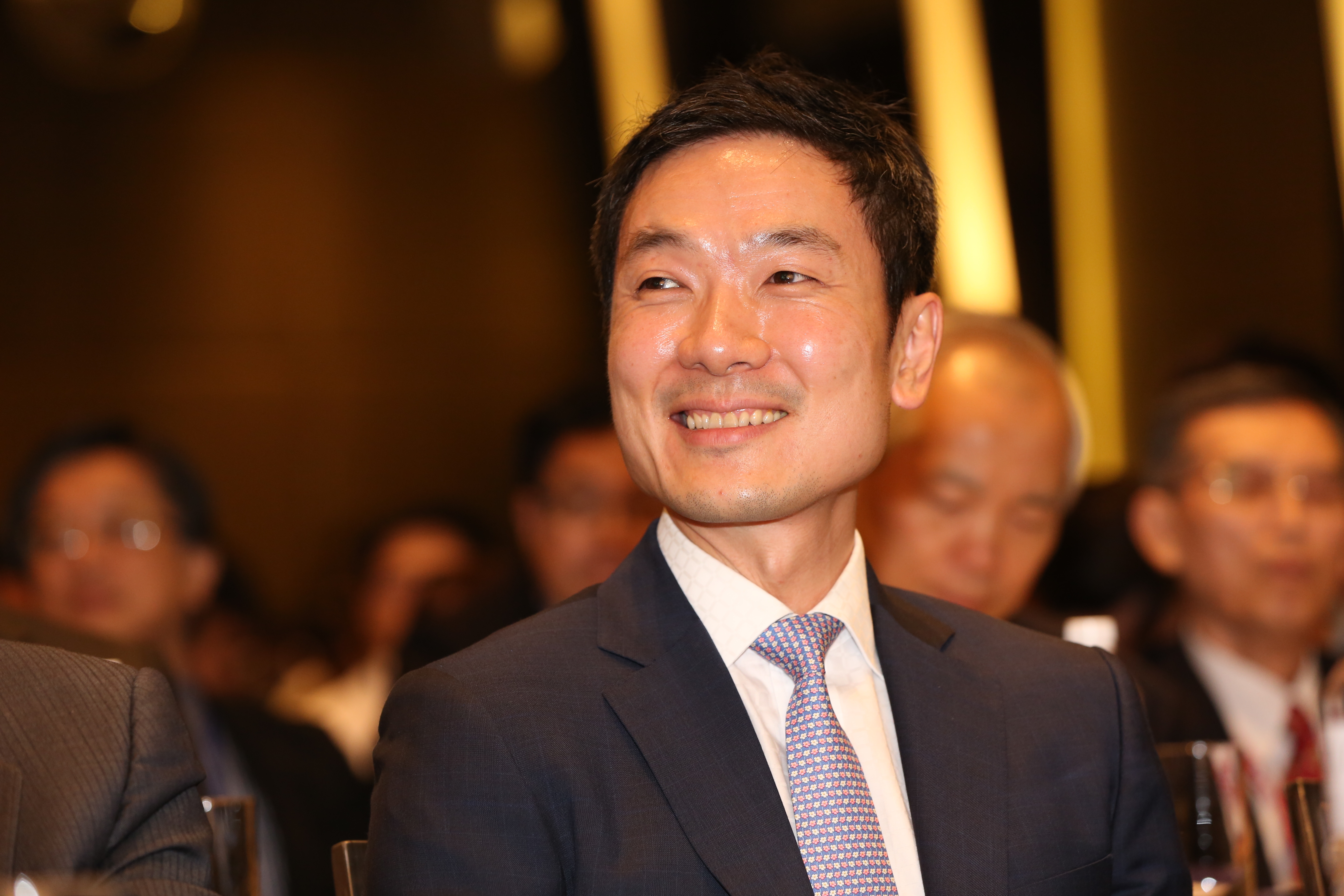 陳林正將泰福董事長交棒給閻雲，如今又回鍋，接下閻雲所留下的泰福董事長職位。