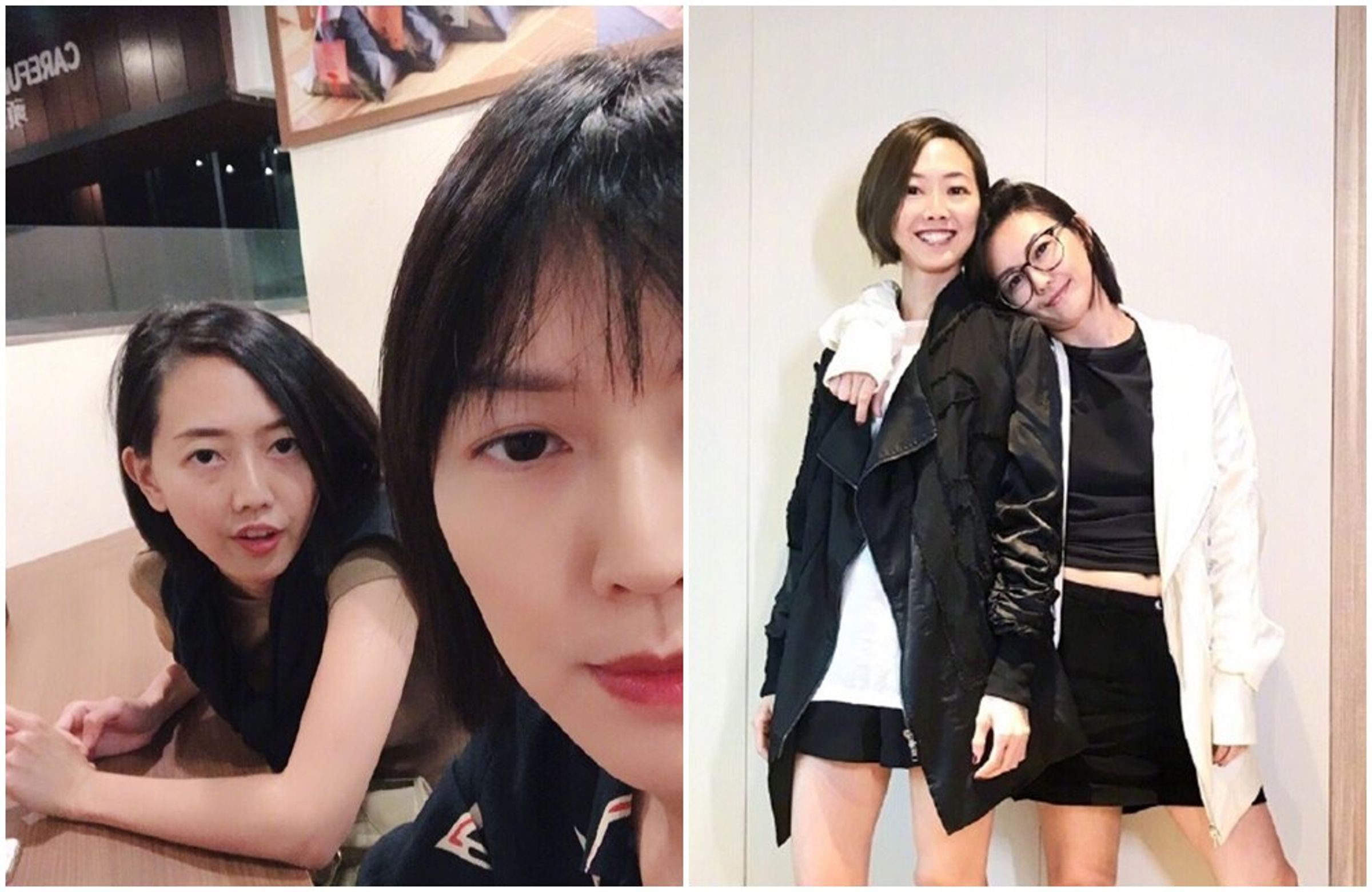 孫燕姿（右）與妹妹孫燕美（左）的親情已經不復存在。（翻攝孫燕姿臉書）