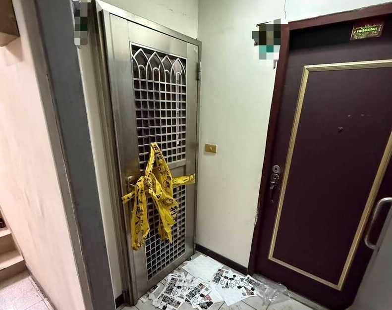 新北中和驚傳雙屍命案，已離異的日台夫妻雙雙陳屍租屋處。（翻攝畫面）