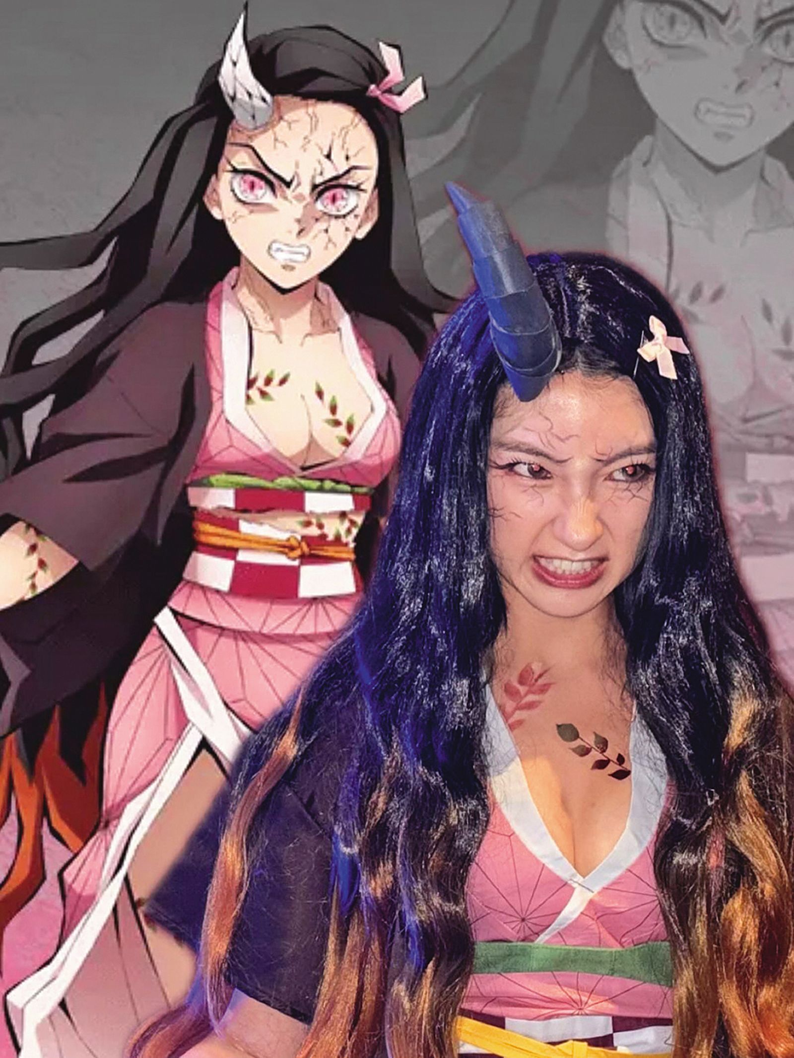 張愛曾cosplay 動漫人物相當惟妙惟肖。（翻攝自張愛IG）