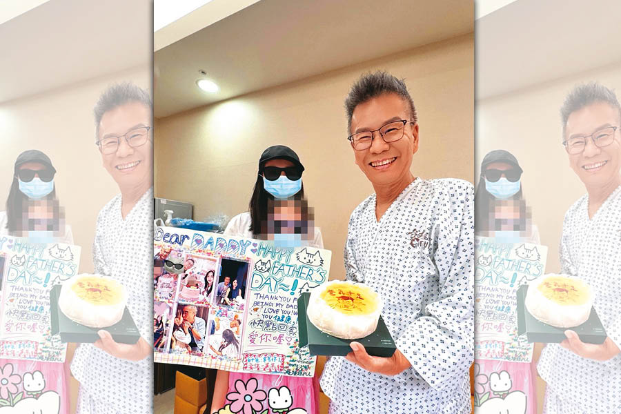 沈玉琳住院接受治療8個月，3月4日復工。	（翻攝自沈玉琳的御琳軍臉書）
