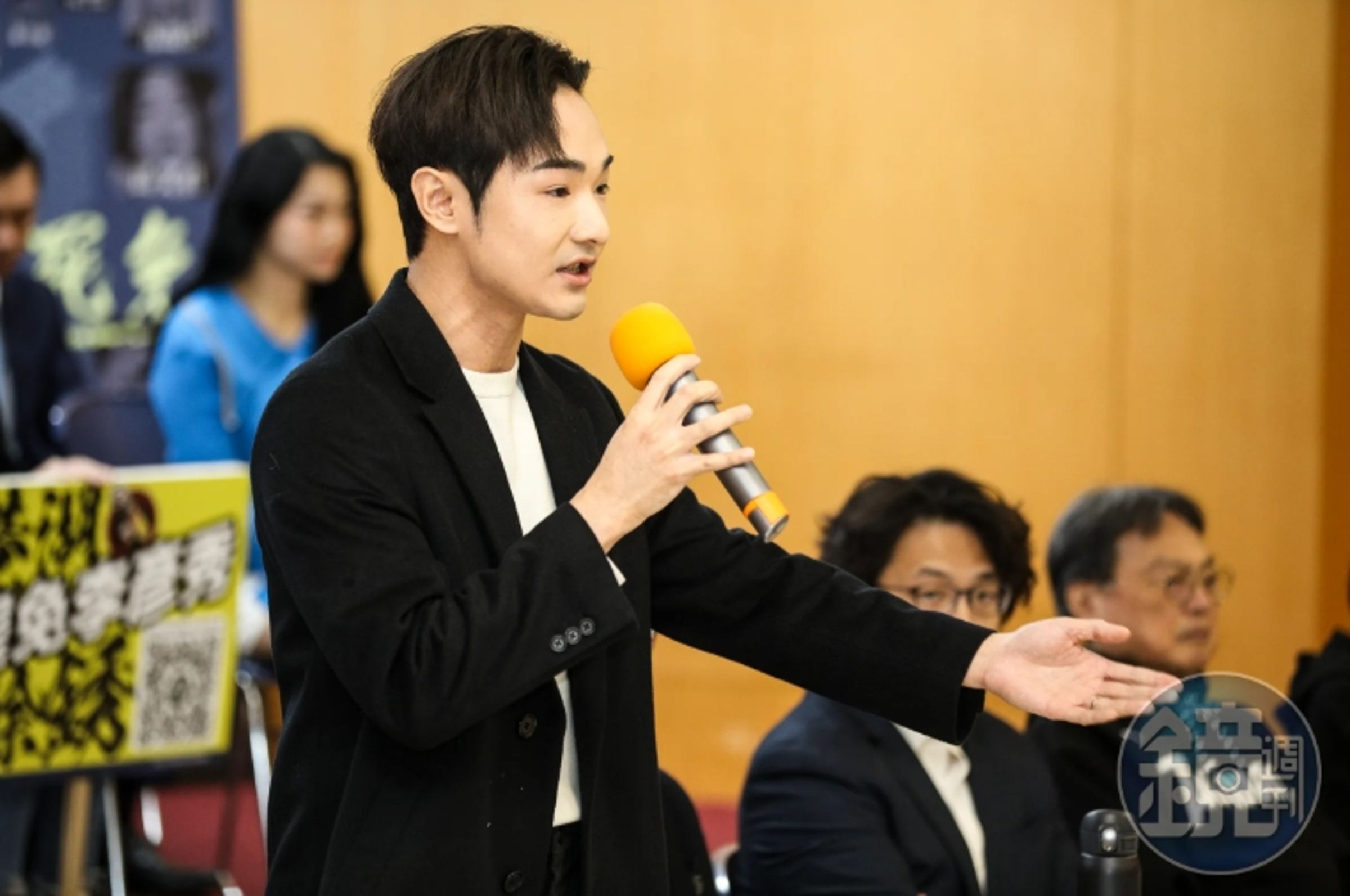 八炯曾指稱詹江村與中國方面有關係，後遭詹提告，最終不起訴。（本刊資料照）