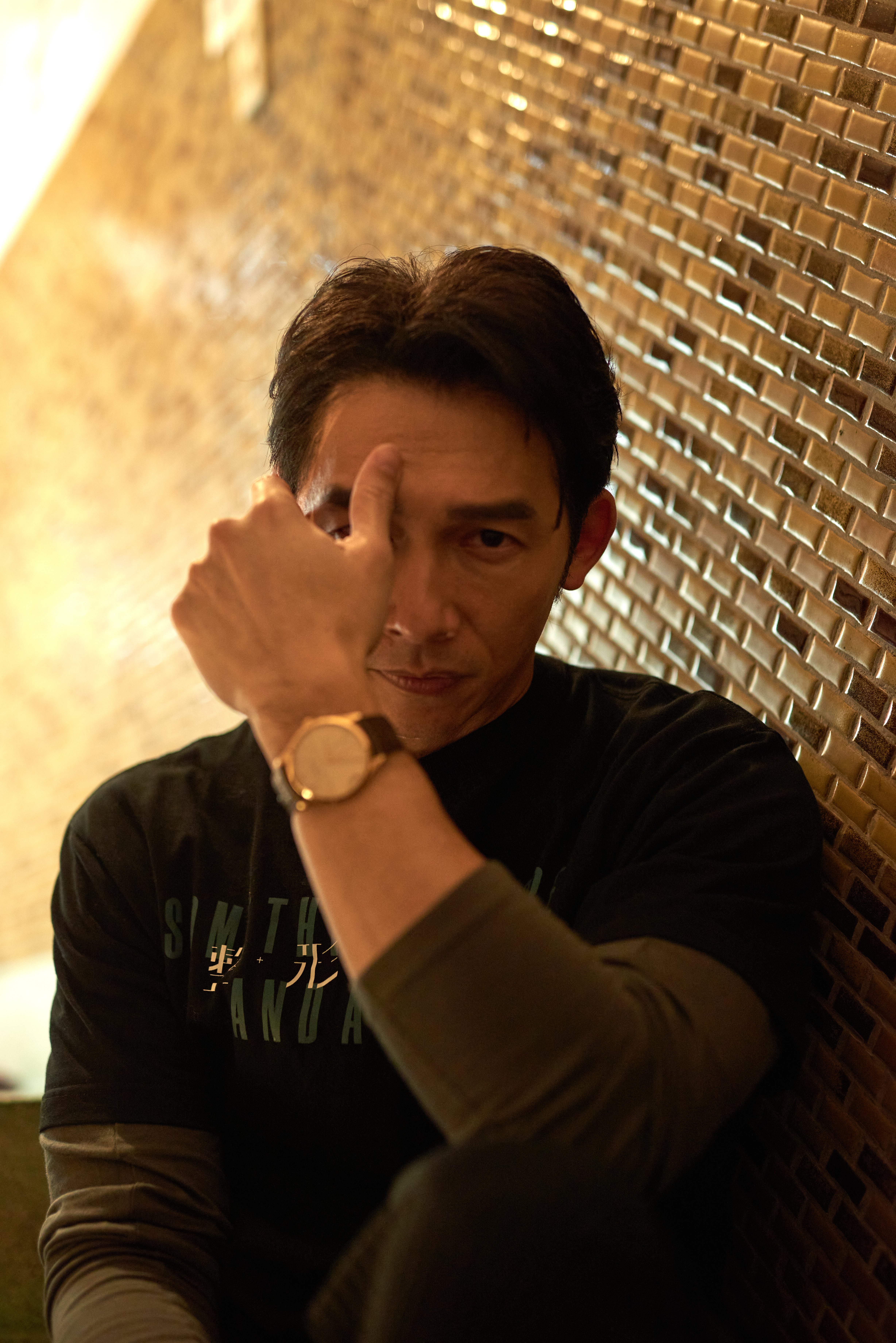 温昇豪常被說有偶包覺得無奈。