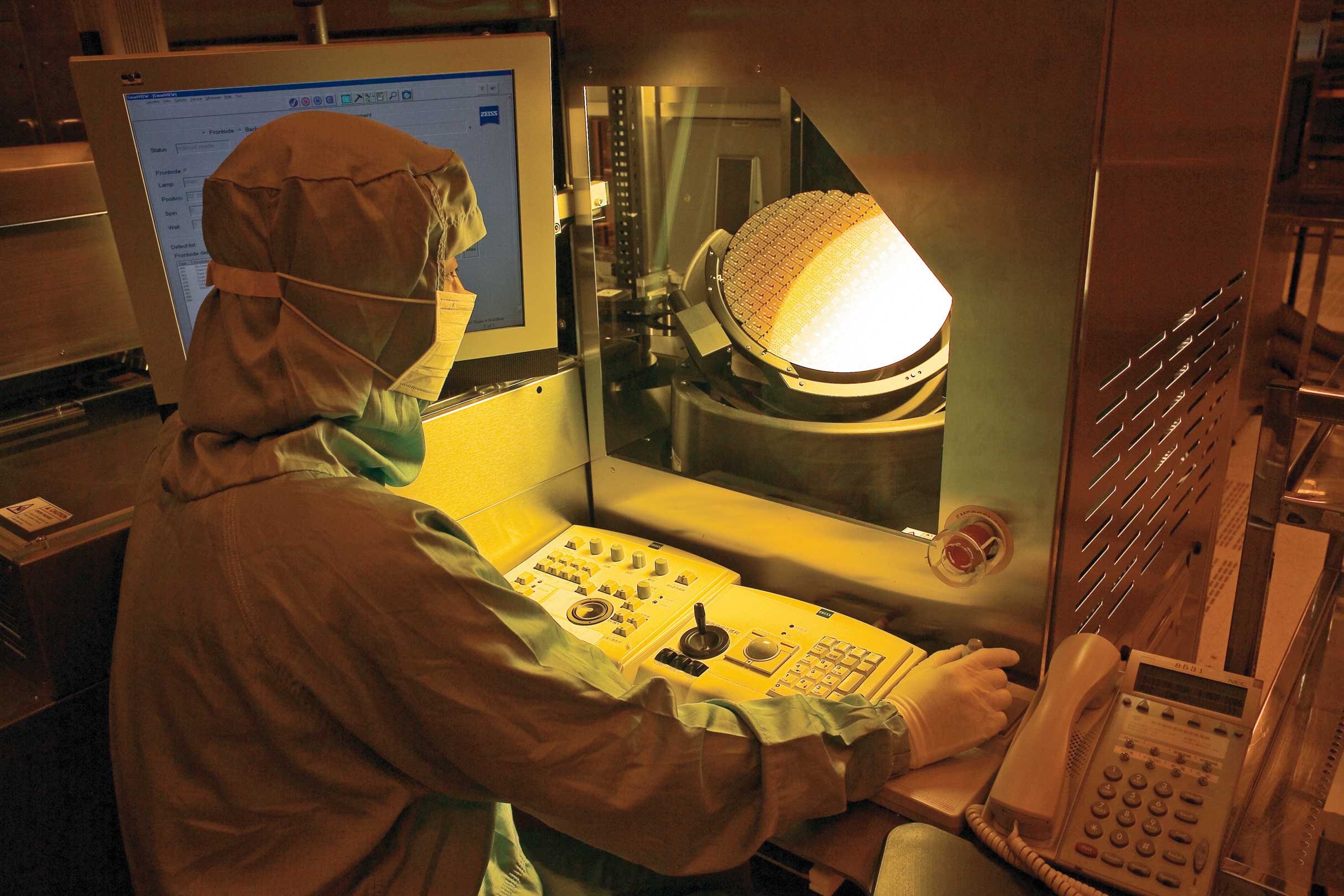 美國商務部長盧特尼克認為，美國超過9成的手機與汽車晶片都產自台灣，台灣應協助美國達成合理的晶片自給自足。（台積電提供）