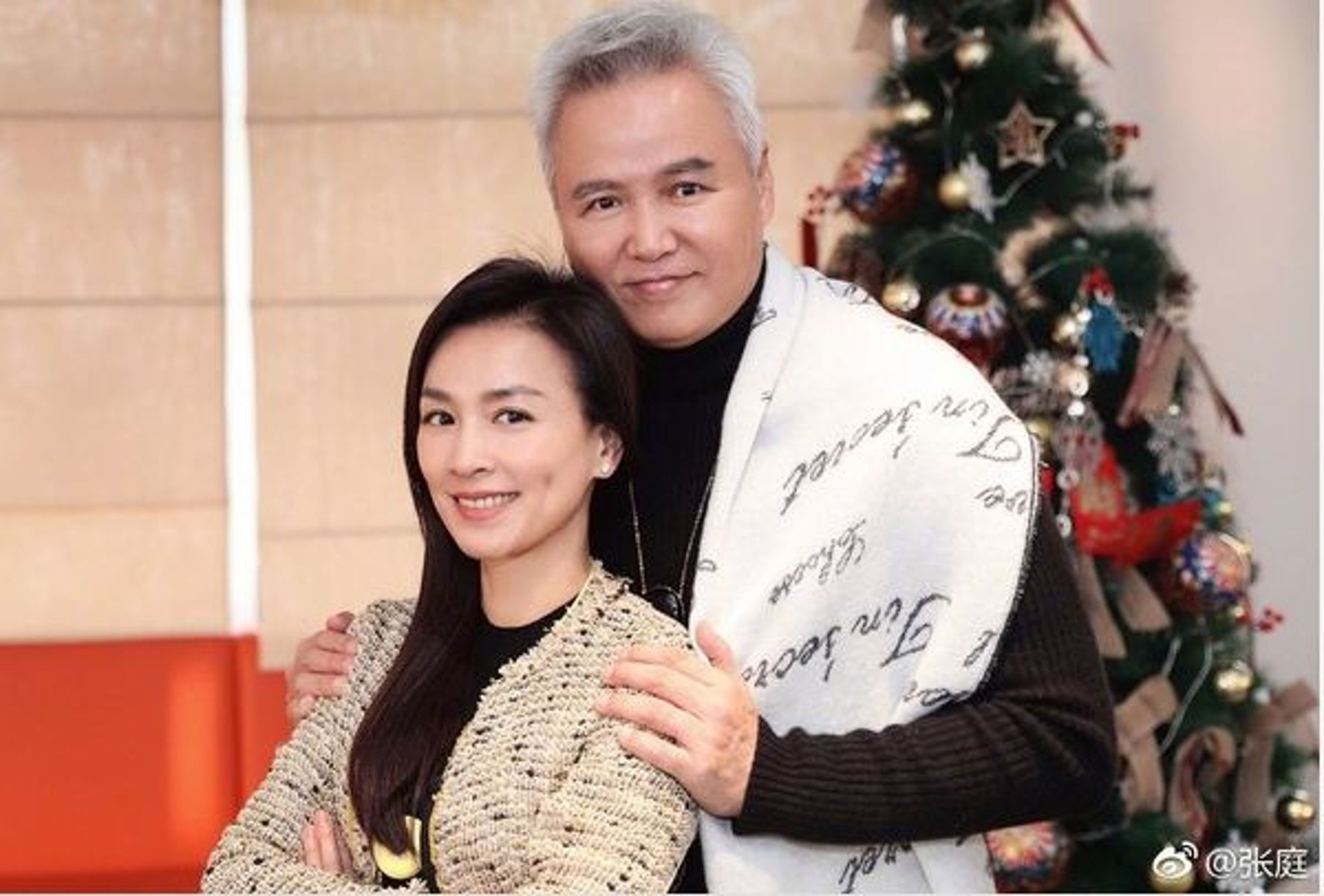 張庭和林瑞陽夫妻一度鉅額資產遭凍結。(翻攝自張庭微博)