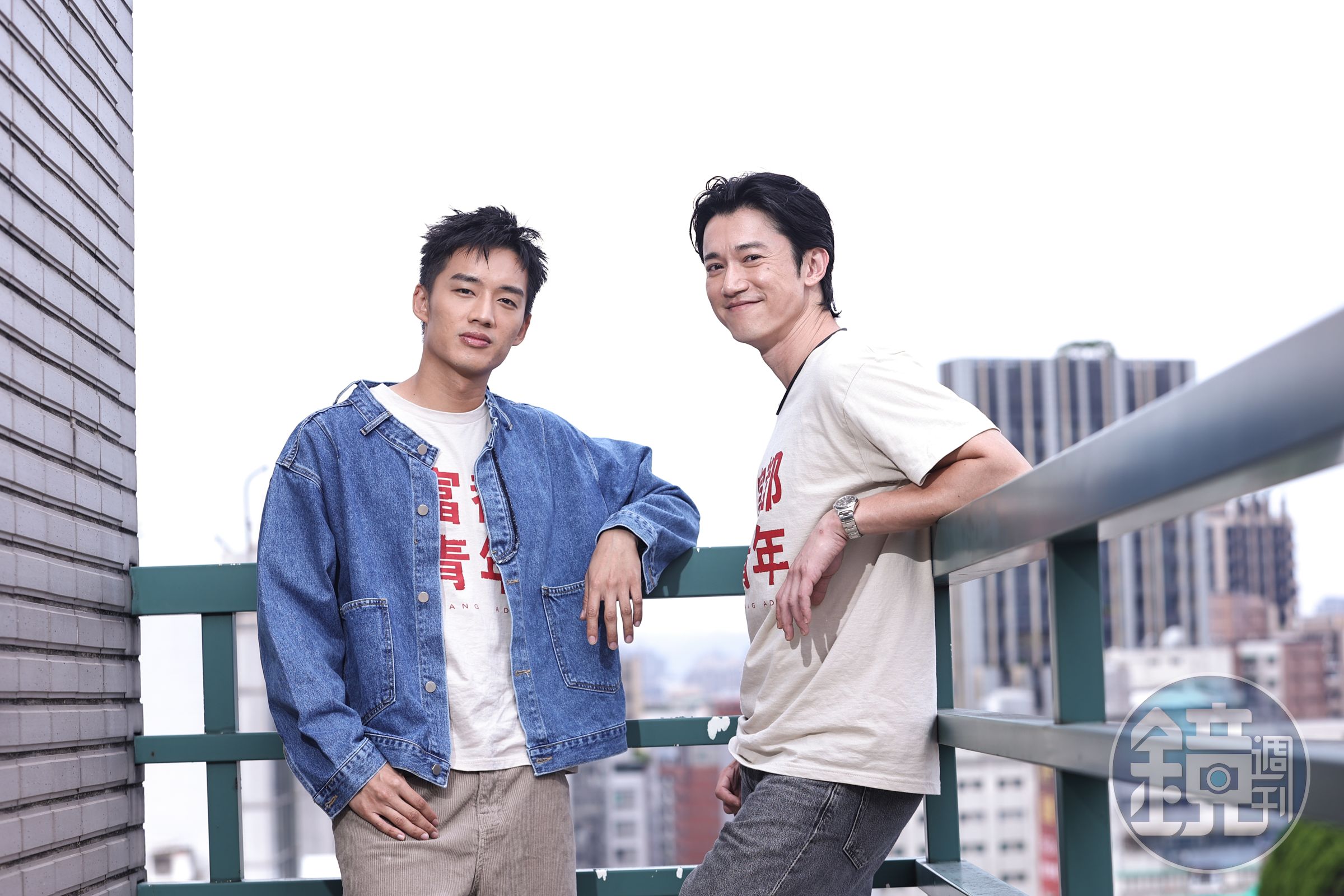 在《富都青年》裡演兄弟,吳慷仁和陳澤耀在開拍前就常相處在一起,隨著拍攝進程感情默契都愈來愈好。
