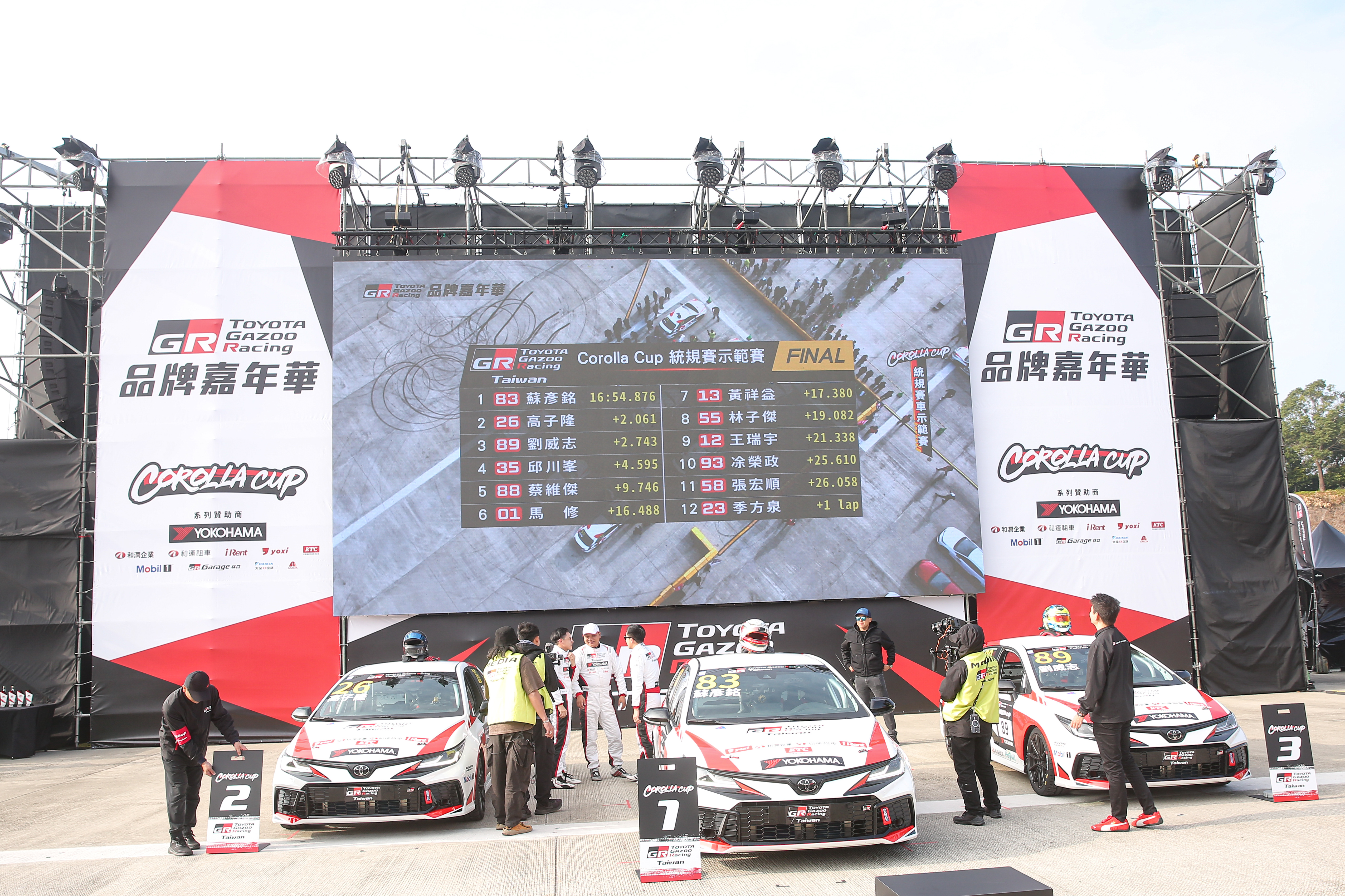 和泰汽車豪砸5000萬元在台舉辦原廠最大規模的GR賽車嘉年華會。