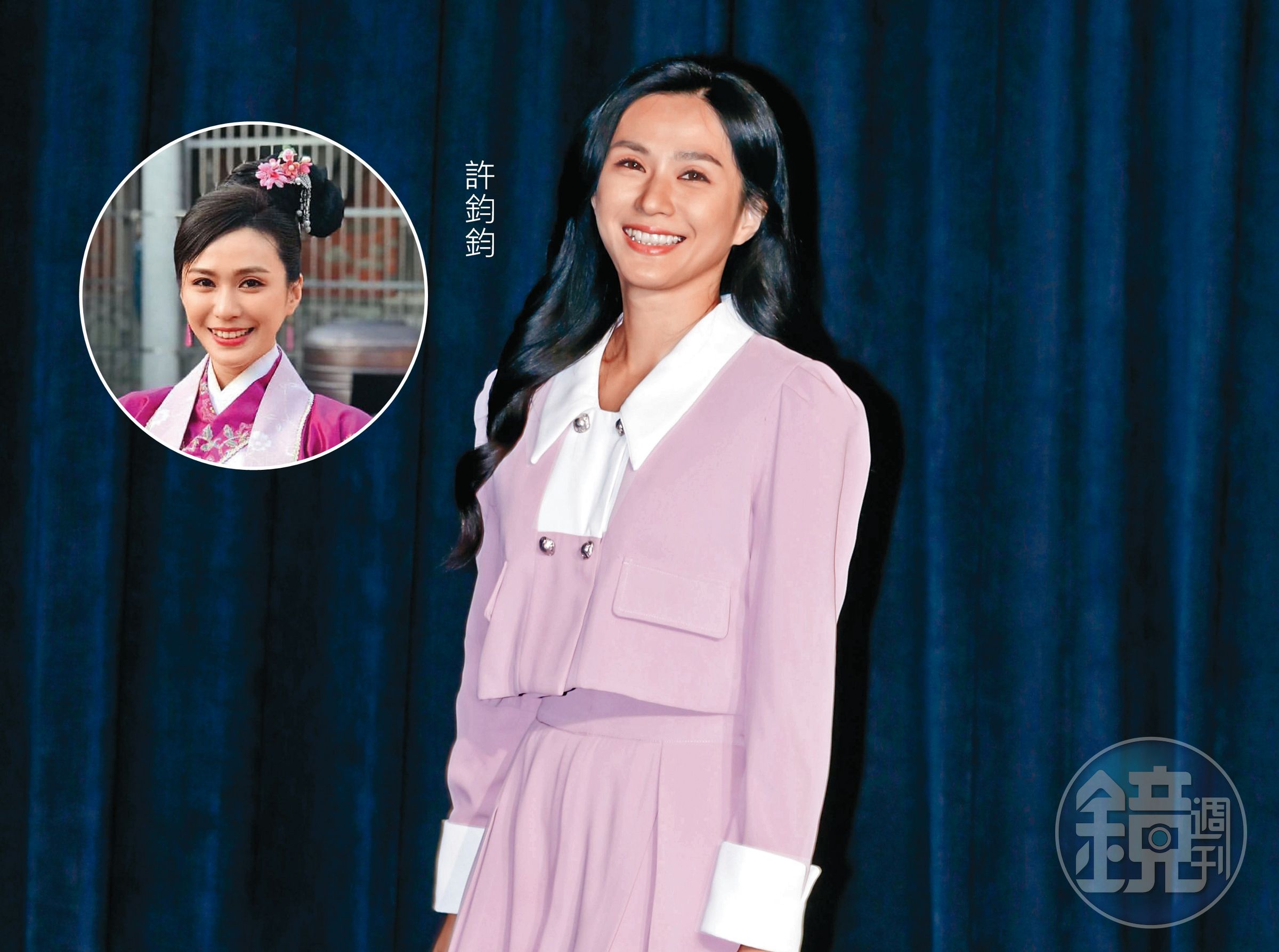 許鈞鈞外型美豔，因長期演出8點檔，累積不少熟男粉絲，近來卻遭人夫指控感情詐騙。（小圖翻攝自許鈞鈞IG）