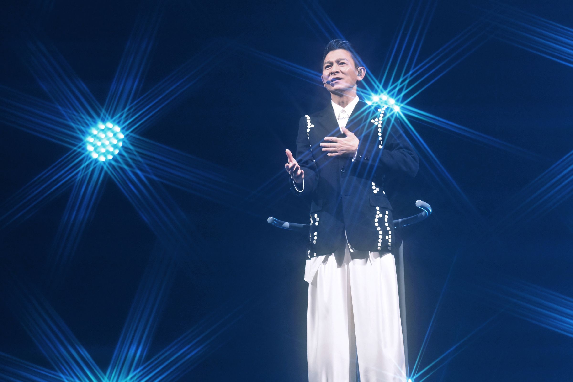 劉德華「今天⋯is the Day」巡迴演唱會2024台北站順利落幕。(台灣映藝、超級圓頂提供)