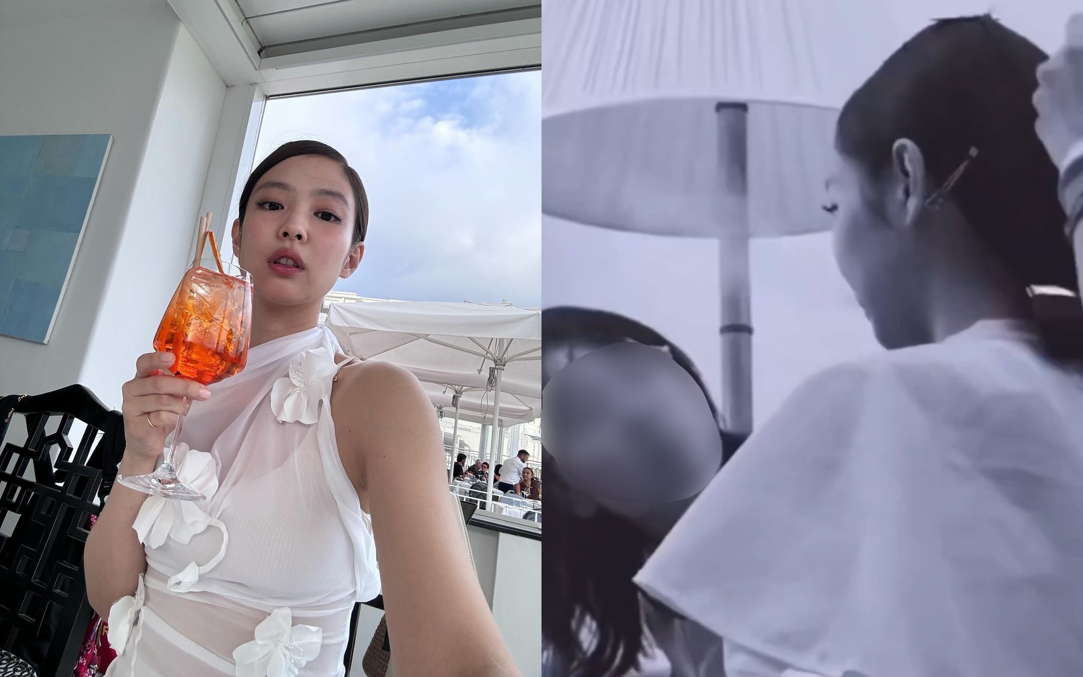 Jennie因為抽菸影片向大眾道歉，有工作人員跳出來為她打抱不平。（左翻攝Jennie INS、右為網路圖片）