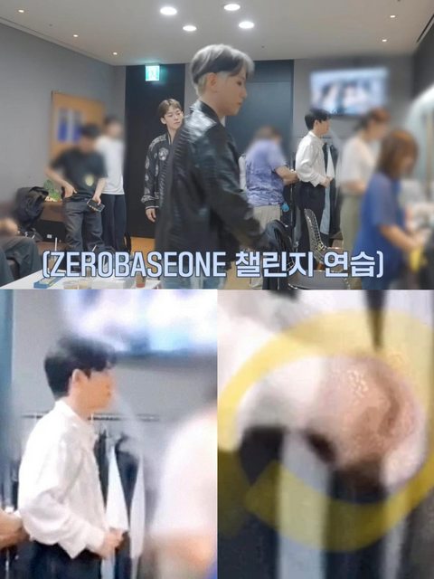 同公司的EXO成員D.O.,去年9月間也同樣在花絮中被拍到於電視台待機室吞雲吐霧。(翻攝自X)