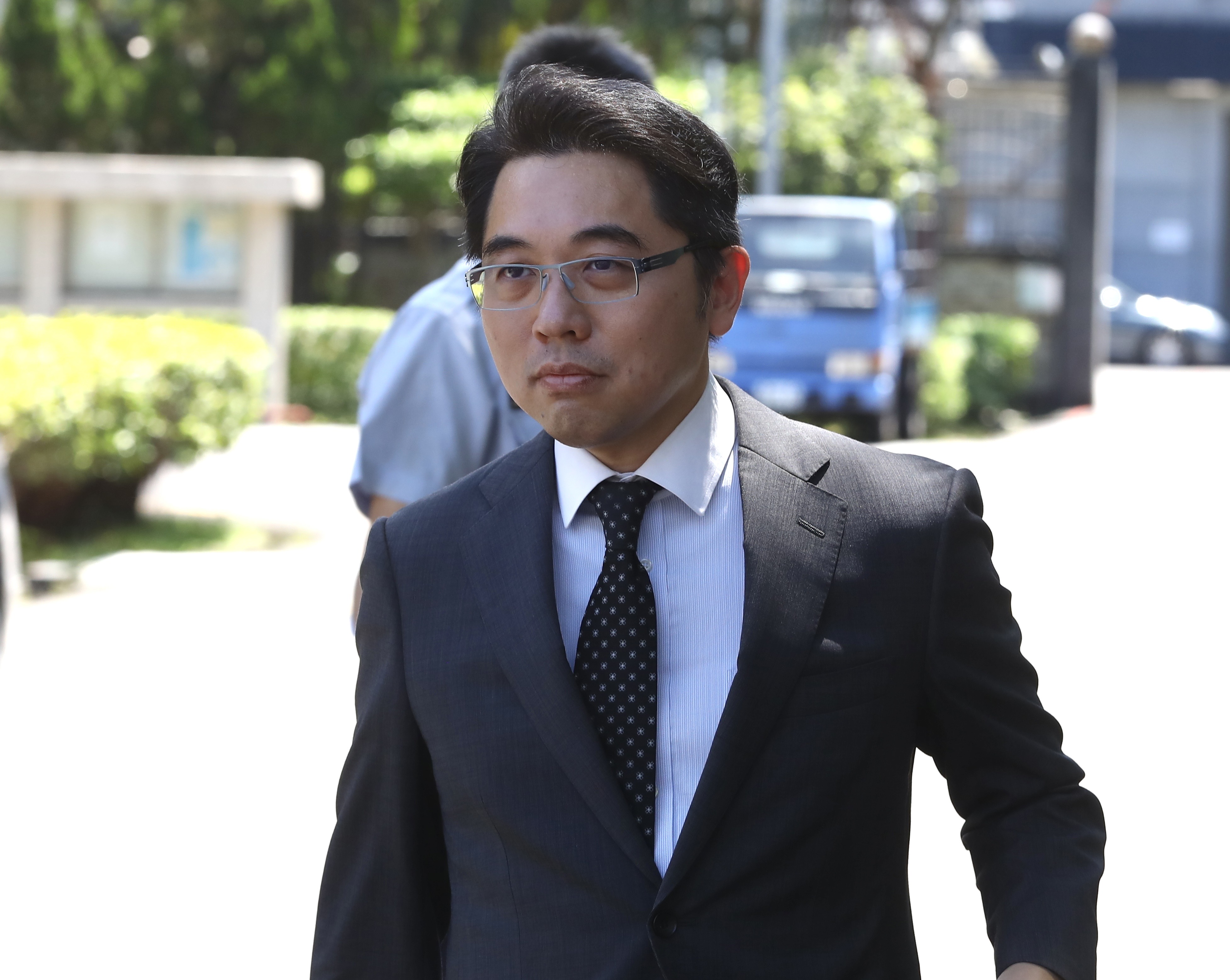 柯文哲3名委任律師鄭深元、陸正義（圖）與蕭奕弘發布聯合聲明，證實將遵照柯文哲意願，不提抗告。