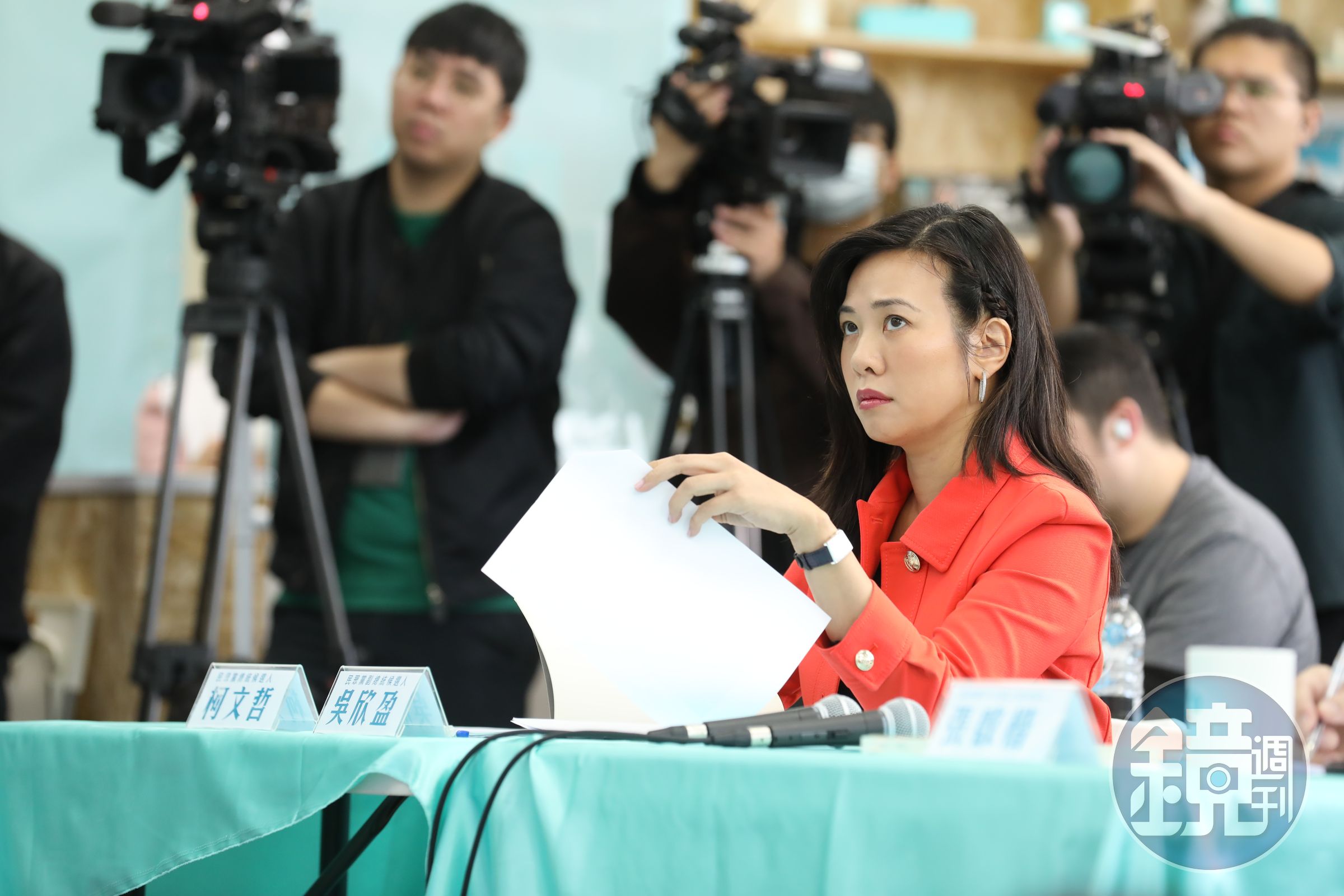 吳欣盈女強人形象深值人心。(本刊資料照)