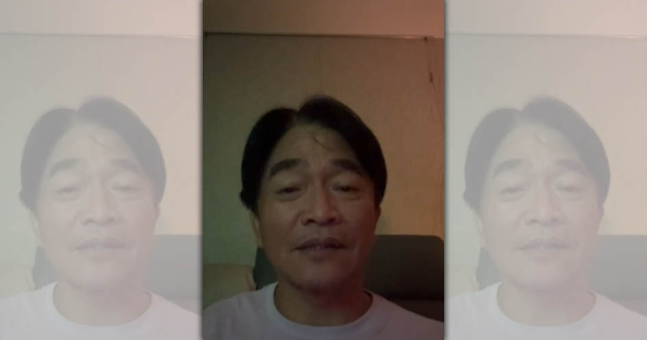 吳宗憲開直播談粿粿劈腿。（翻攝自吳宗憲臉書）