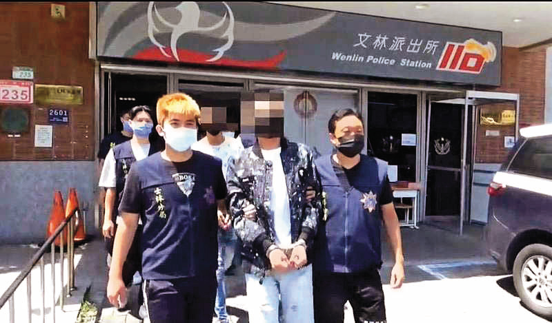 北市警方連偵辦恐嚇案件都如此牛步，面對幫派衝突的處理能力也遭人質疑。（翻攝畫面）