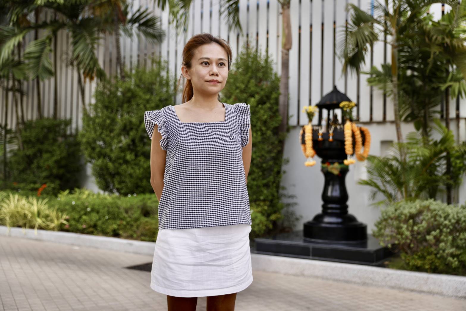 定居泰國的Monica（劉仲縈）接受本刊訪問，表示很多泰國人因為沒經歷過，不知道什麼叫地震。