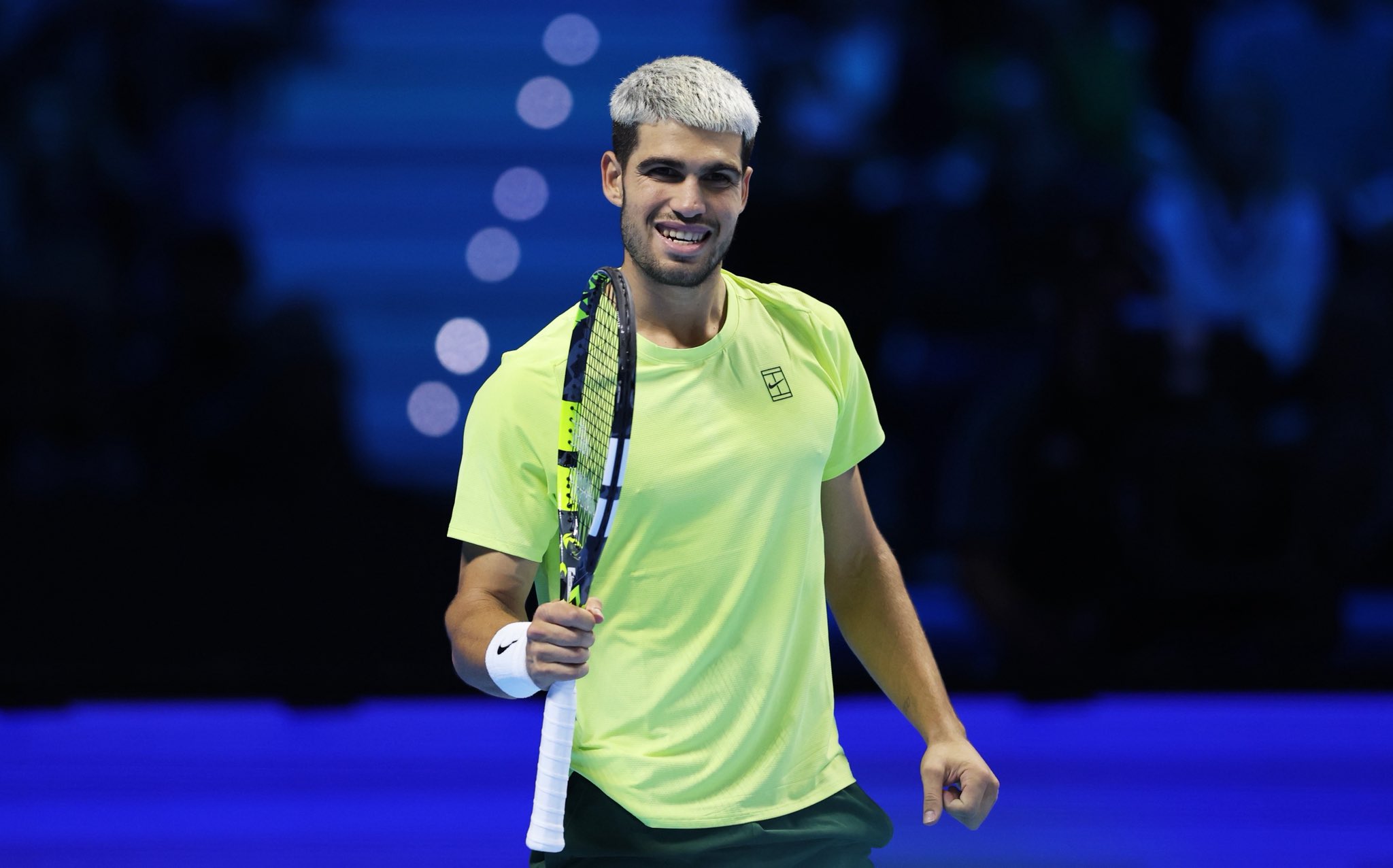 艾卡拉茲擁有6座大滿貫冠軍，目前是世界球王。（翻攝X@carlosalcaraz）