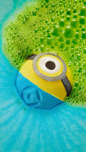 Minions x LUSH小小兵汽泡彈。NT$380（嵐舒提供）