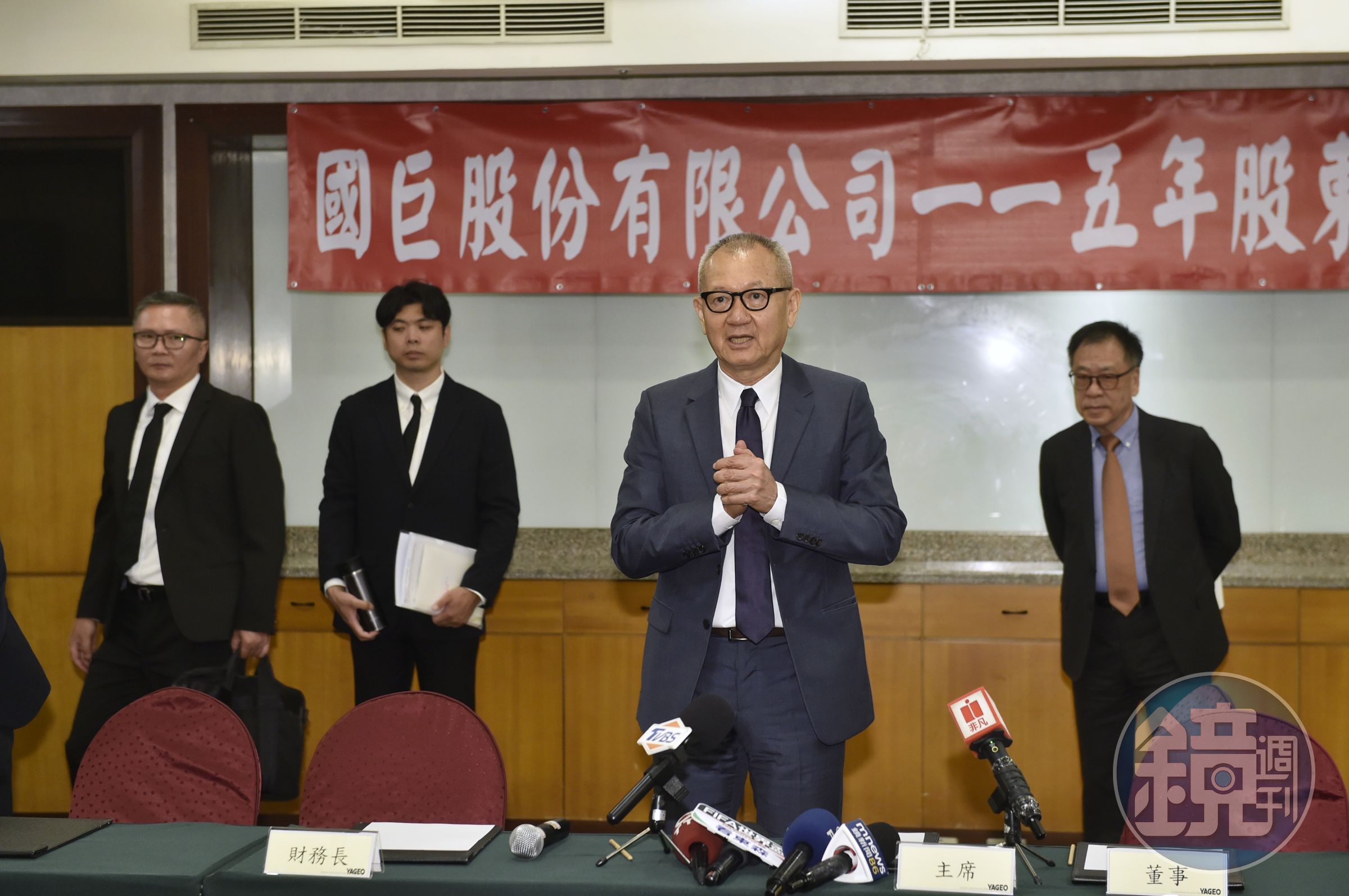 國巨董事長陳泰銘於股東會談及AI展望。