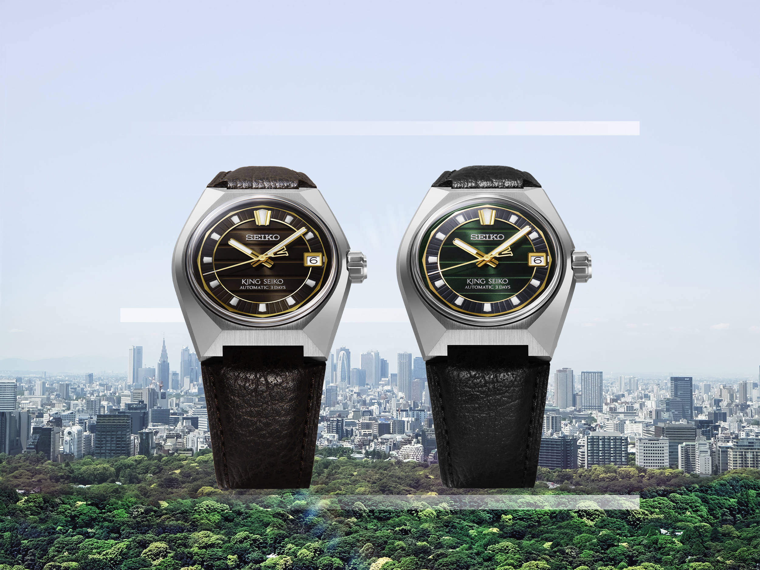 新錶2026／換帶新風格！SEIKO推出King Seiko Vanac永續皮革錶帶版本
