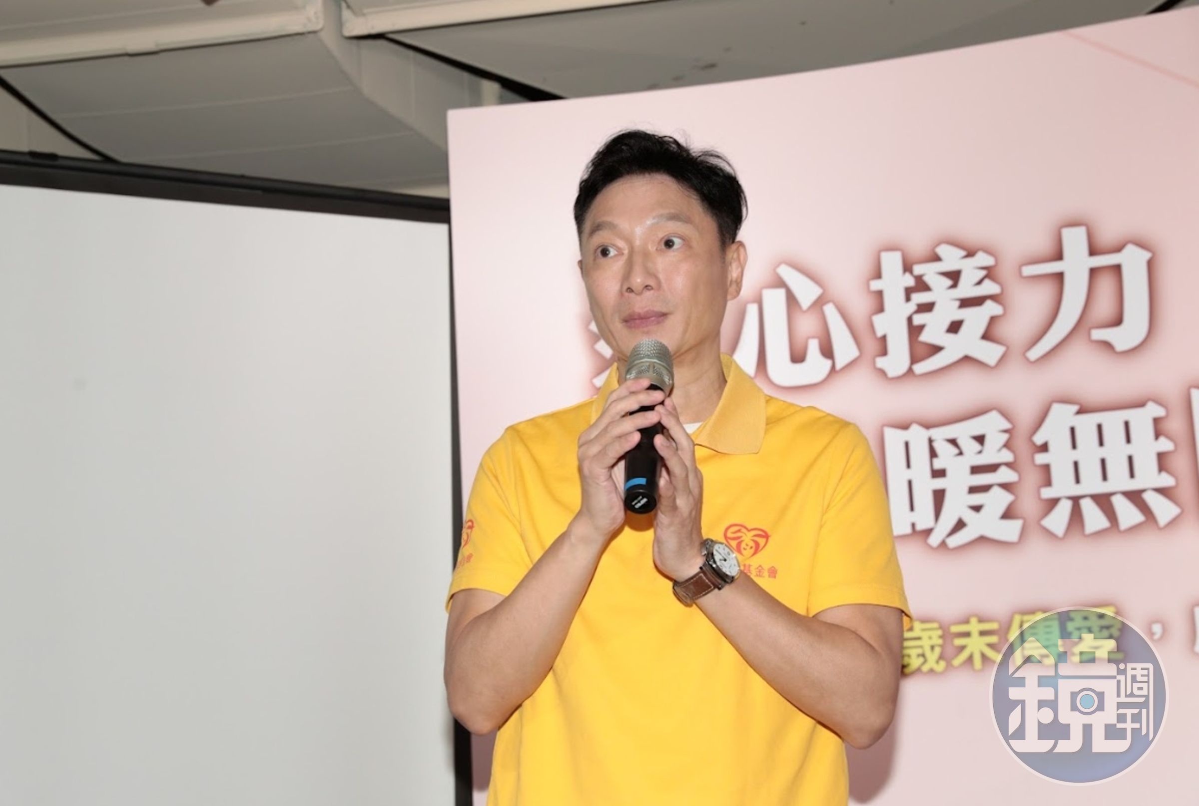 謝祖武分享三代情。