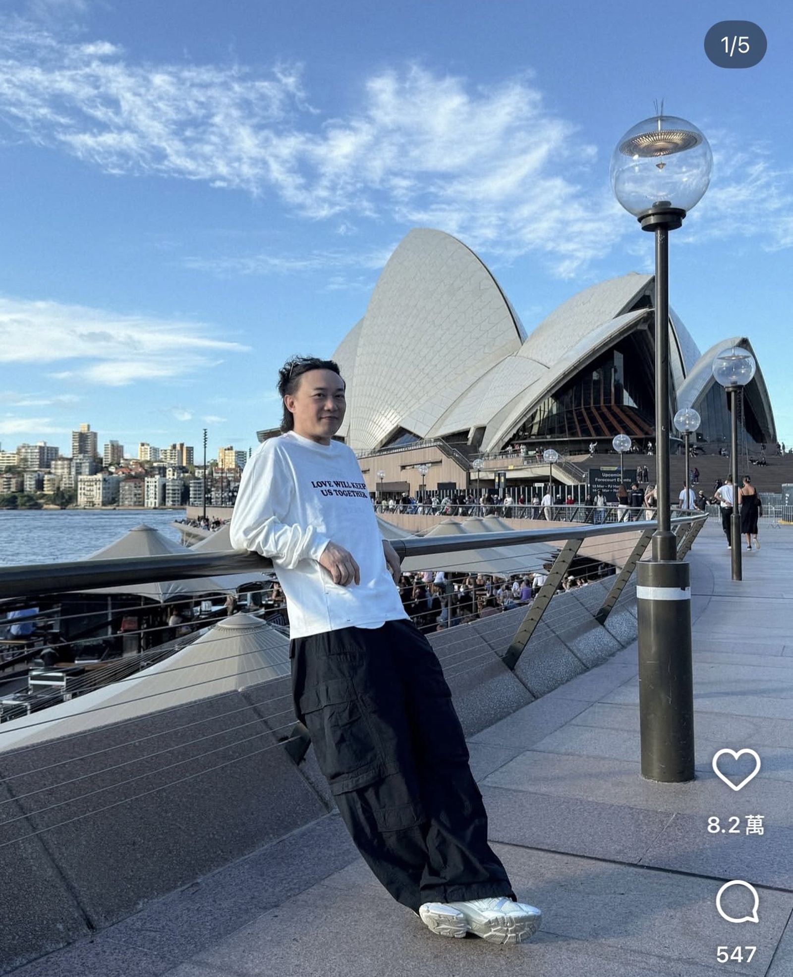 陳奕迅與對女兒陳康堤將出道,抱持支持態度。(翻攝自陳奕迅IG)
