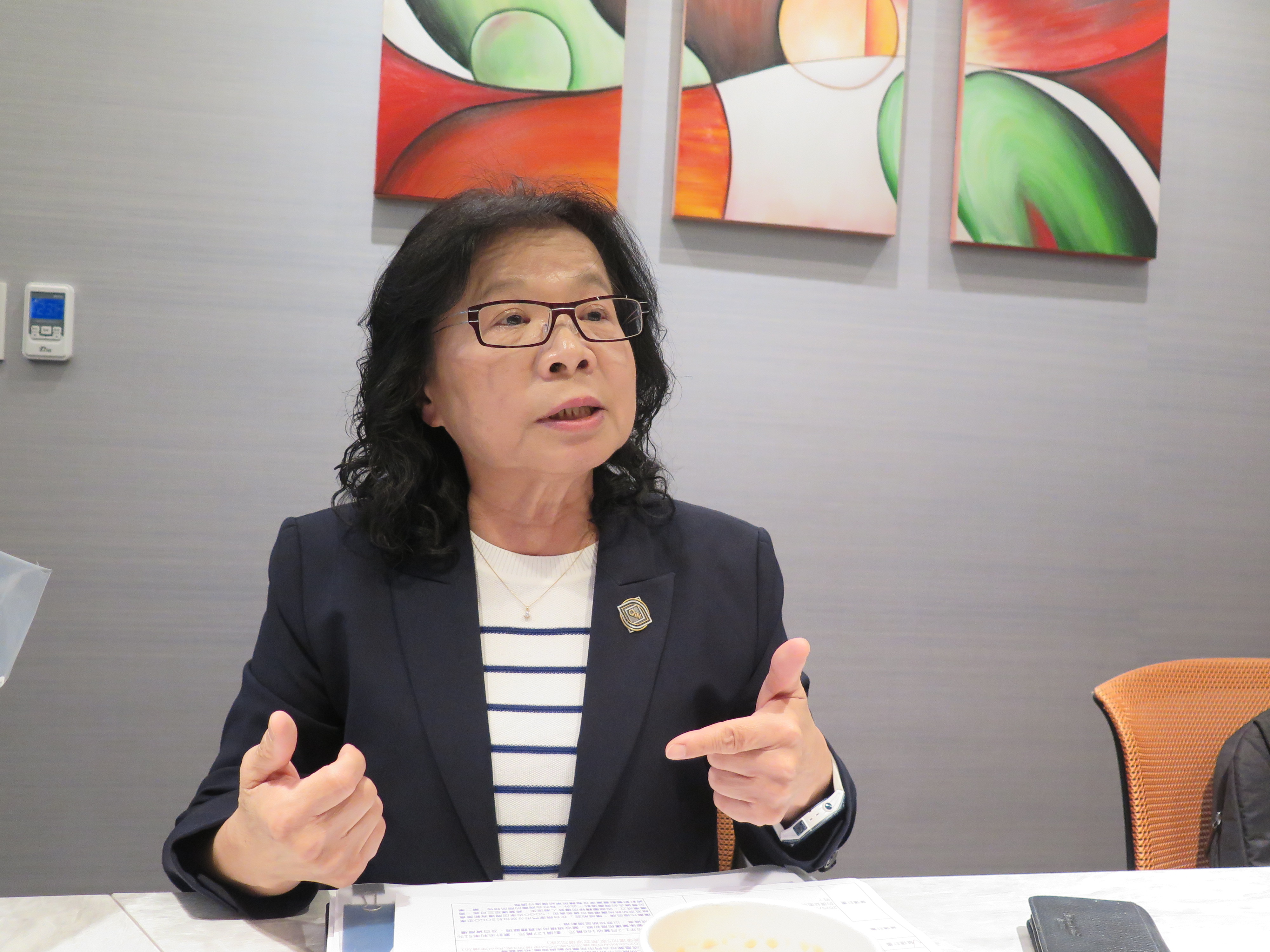 揚秦總經理林麗玲。