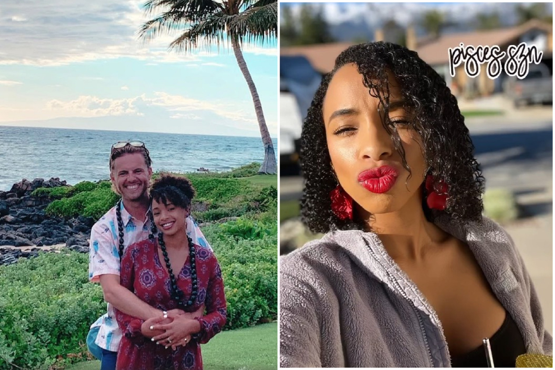 人妻里拉思丹與老公布蘭登，共同經營OnlyFans平台。（翻自《紐約郵報》）