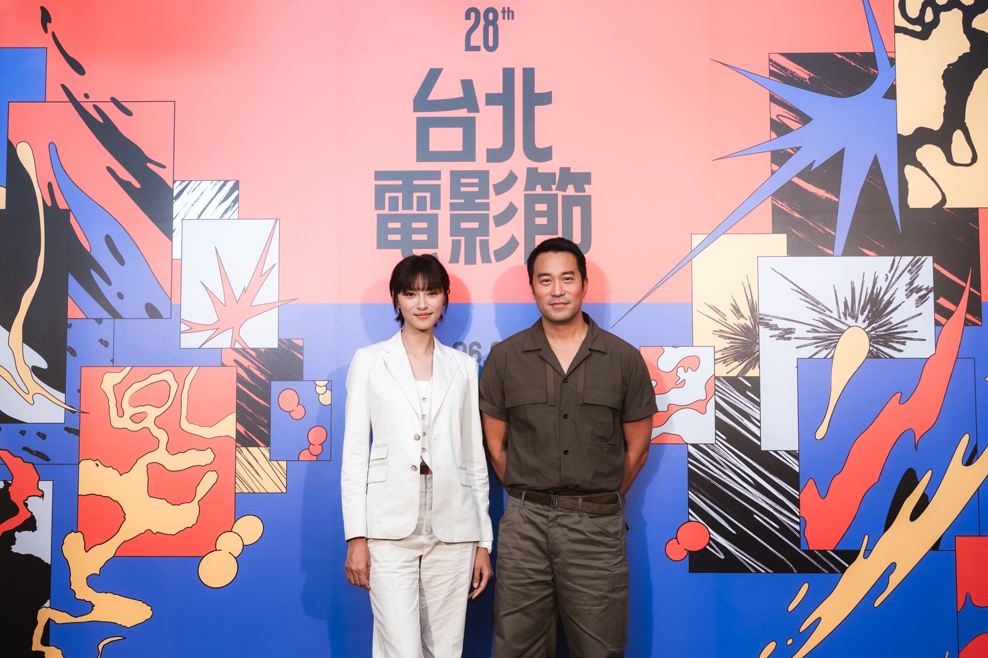 由張孝全（右）、王丹妮（左）主演的《苦力》在台北電影節首映前3集，不僅是這部跨國製作難得的在地亮相，也讓外界得以搶先一睹這段塵封已久的華人離散歷史。（台北電影節提供）