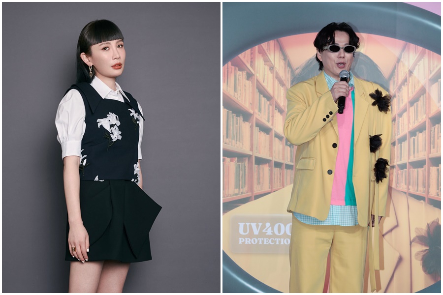 魏如萱與蕭煌奇唱新歌〈一半一半〉，意外呼應戀情風波。（翻攝自臉書、蕭志傑攝）