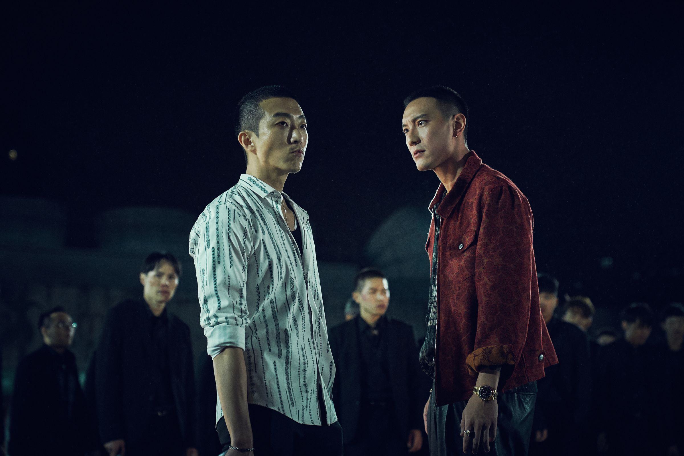 王陽明回歸《角頭》人氣急升，張懷秋的表現也令人眼前一亮。（曼尼娛樂提供）