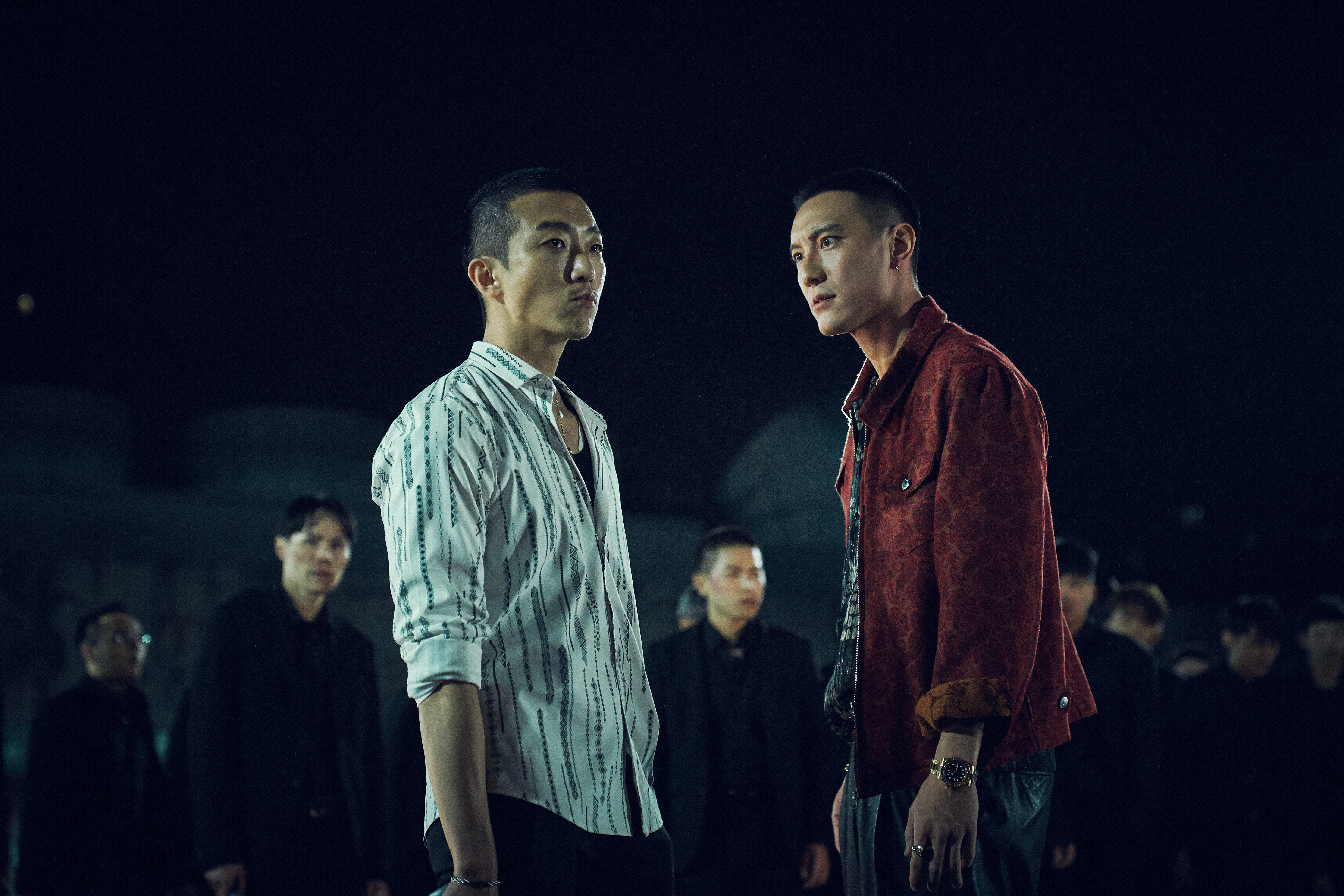 王陽明回歸《角頭》人氣急升，張懷秋的表現也令人眼前一亮。（曼尼娛樂提供）