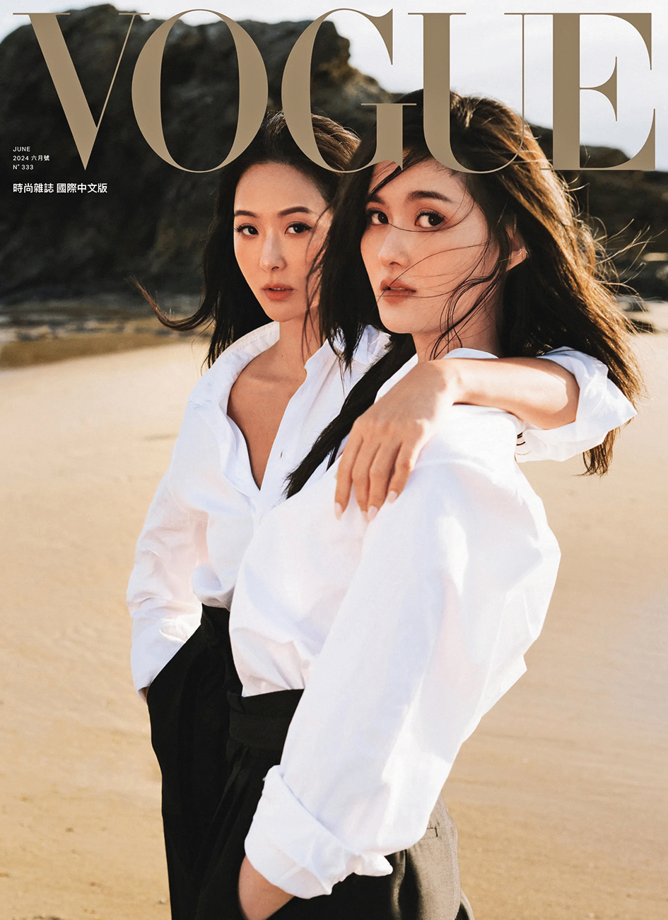 孫芸芸（左）母女登上最新《VOGUE》封面，這顏值簡直逼死天下女性。（翻攝自孫芸芸IG）